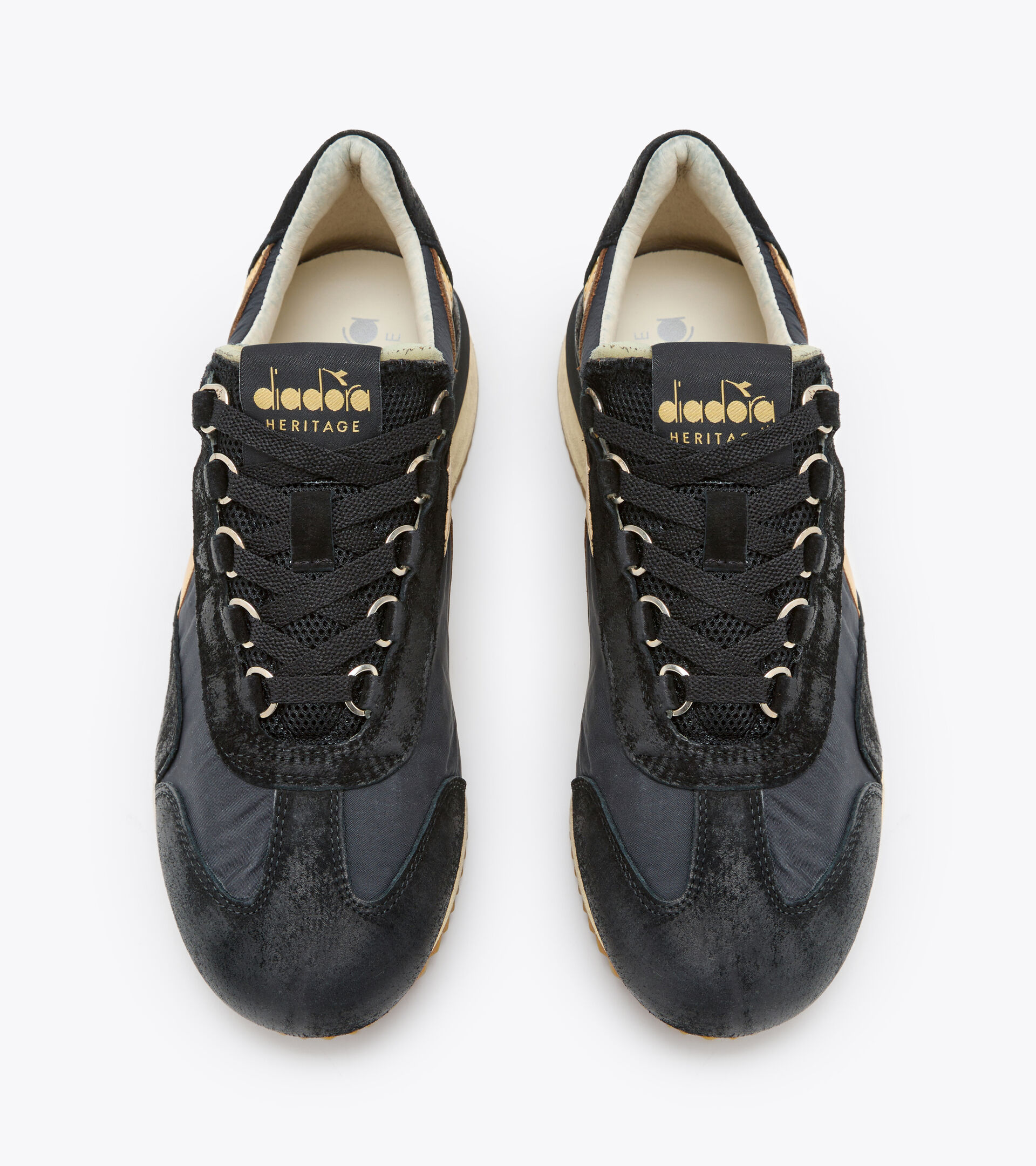 Zapatillas Heritage - Mujer EQUIPE MAD LUNA WN NEGRO/ORO MARRON - Diadora