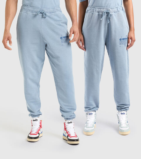 Unbrushed organic joggers - Unisex PANT MANIFESTO PALETTE SKY-BLUE COUNTRY - Diadora
