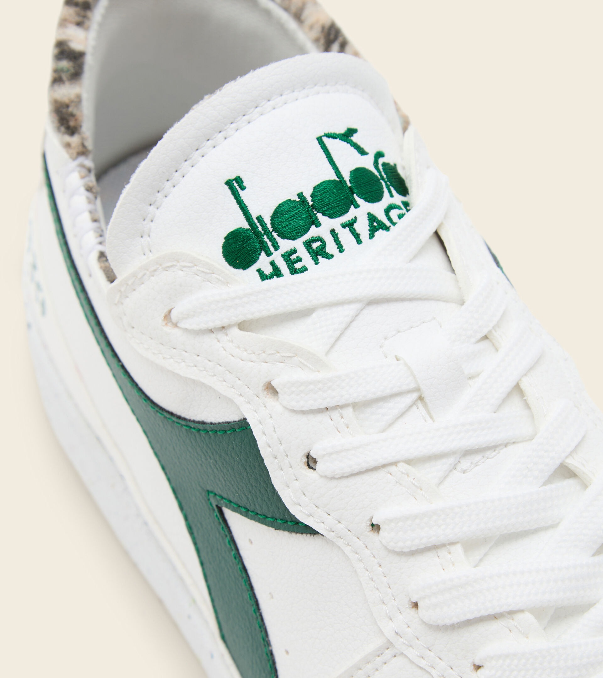 Heritage shoe - Unisex MI BASKET ROW CUT 2030 GREEN BISTRO - Diadora