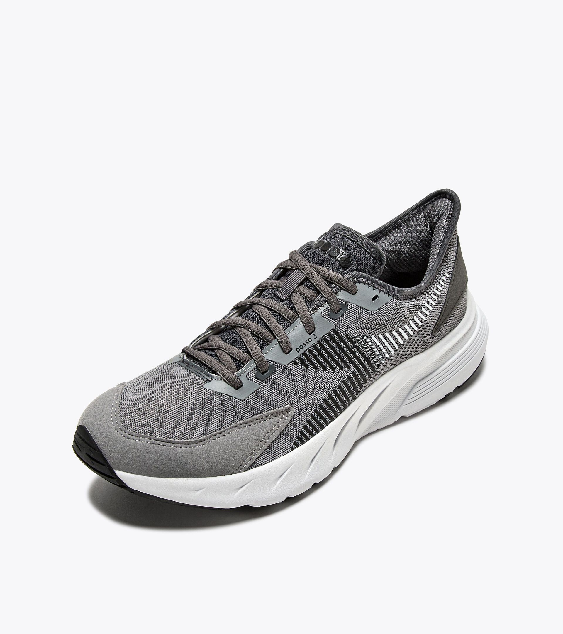 Walking shoe - Men PASSO 3 ALLOY/STEEL GRAY/BLACK - Diadora