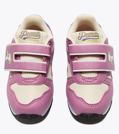 K-RUN SNOOPY TD, PINK MAUVE ORCHID Peanuts sports shoes - Toddlers 1-4 years K-RUN SNOOPY TD PINK MAUVE ORCHID - Diadora