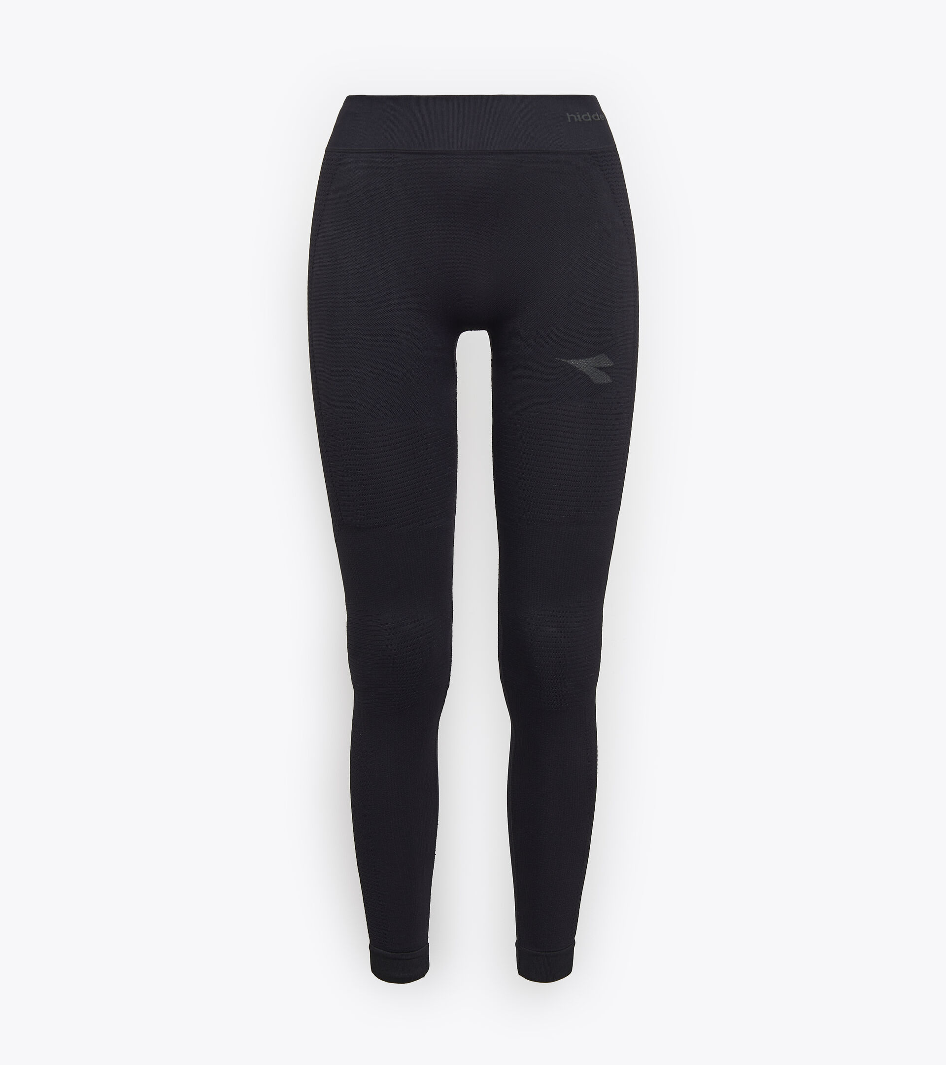 Italian-made running trousers - Women L. HIDDEN POWER PANTS BLACK - Diadora