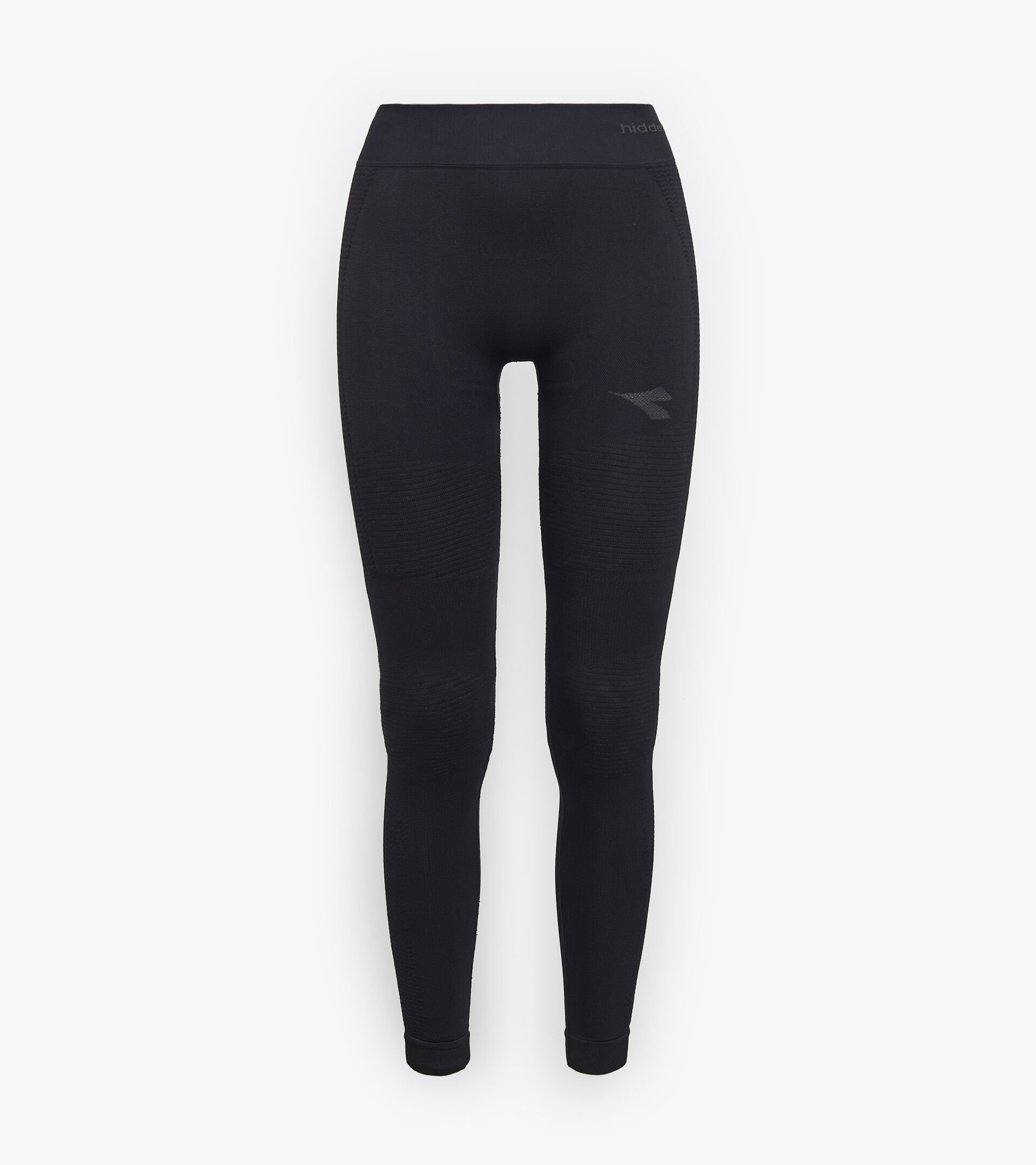 Italian-made running trousers - Women L. HIDDEN POWER PANTS BLACK - Diadora