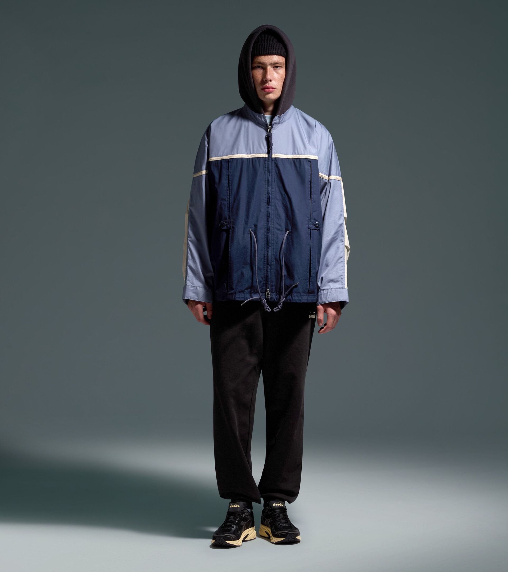 Trousers - Regular fit - Men&rsquo;s PANTS LOGO (FT) BLACK - Diadora