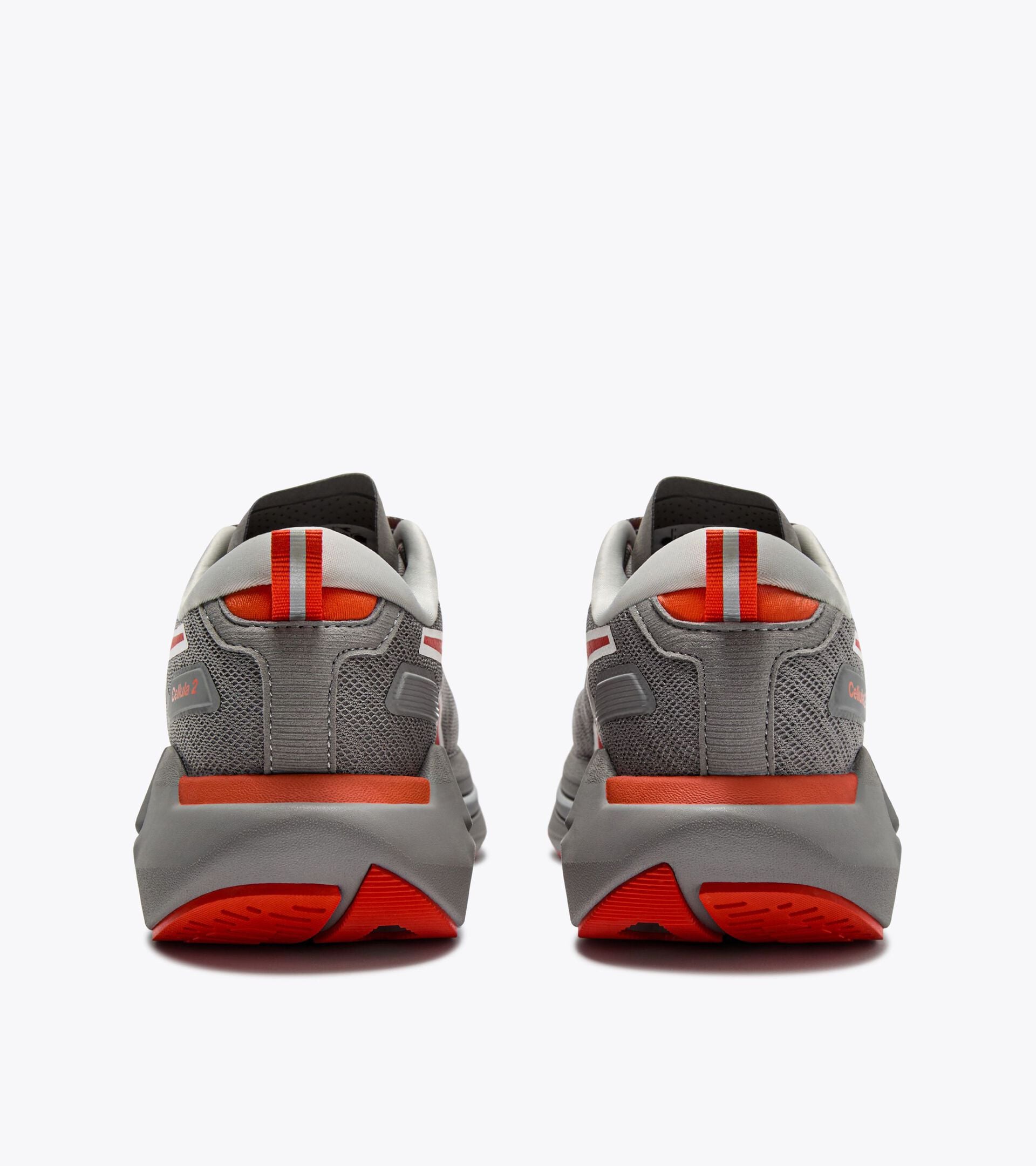 Zapatilla de running neutra - Confort y estabilidad - Mujer CELLULA  2 W CHISELED STONE/TANGERINE TNGO - Diadora