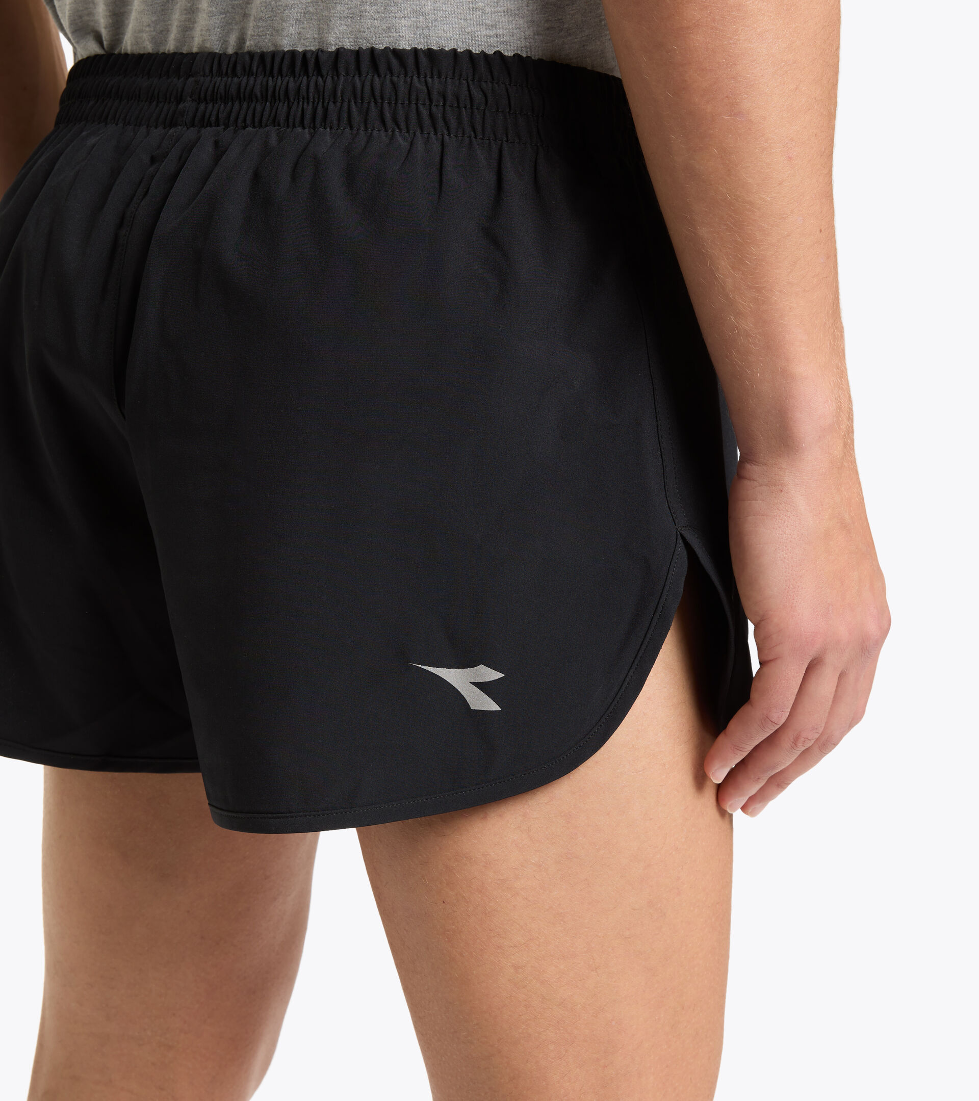Running shorts - Men SHORT RUN BLACK - Diadora