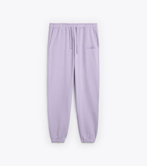 PANT SPW LOGO, PURPLE ROSE Cotton sweatpants - Gender neutral PANT SPW LOGO PURPLE ROSE - Diadora