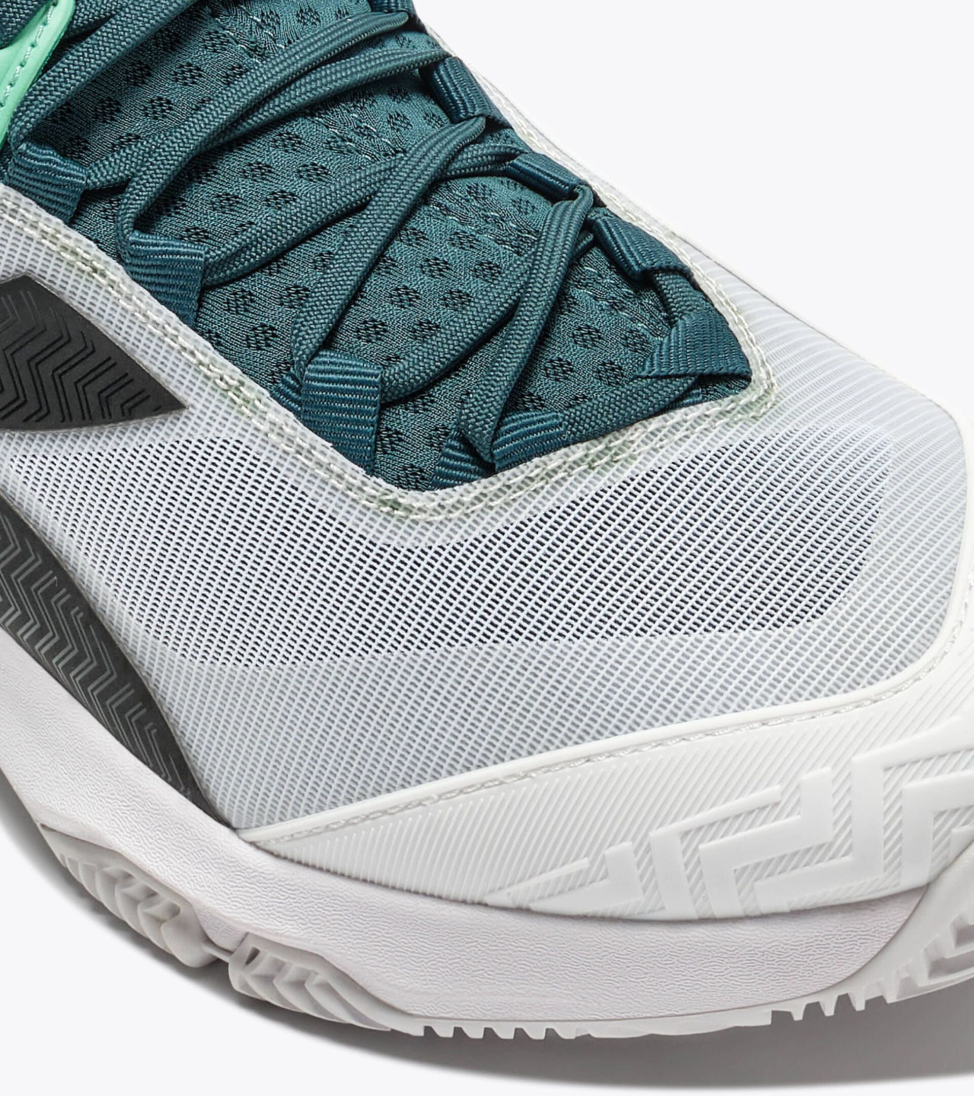 Tennis shoe for clay courts - Precision - Men&rsquo;s SPEED BLUSHIELD FLY 5 CLAY SHADED SPRUCE/BLACK/WHITE - Diadora