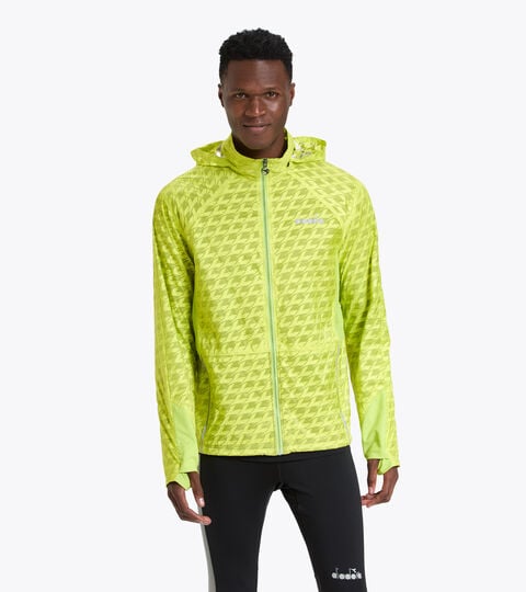 Giacca isotermica da running - Uomo ISOTHERMAL JACKET BE ONE VERDE SORGENTE - Diadora