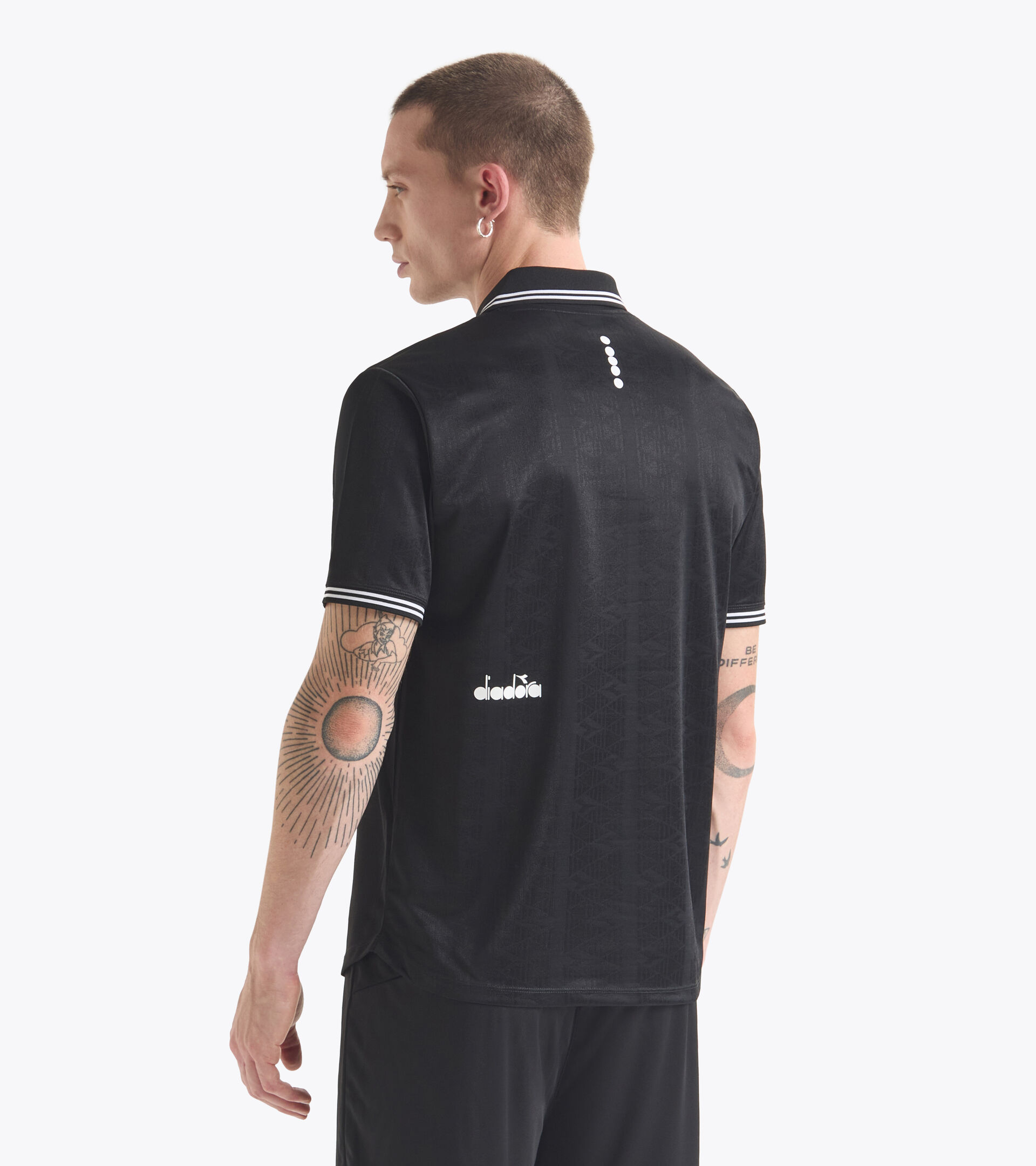 Maglia da calcio stile anni ‘90 - Gender neutral MATCH SHIRT SCUDETTO NERO - Diadora