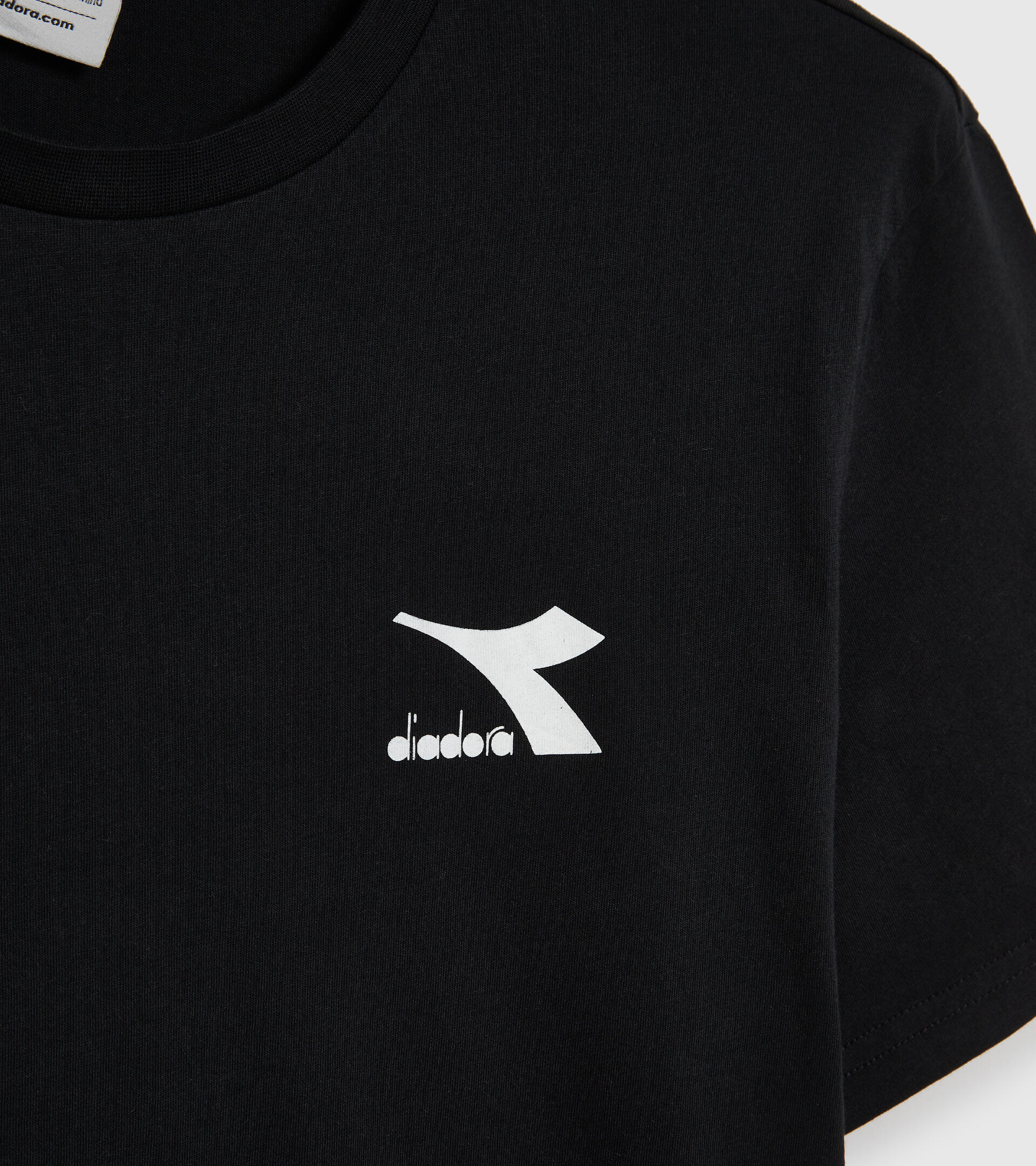 Cotton T-shirt - Men T-SHIRT SS CORE BLACK - Diadora