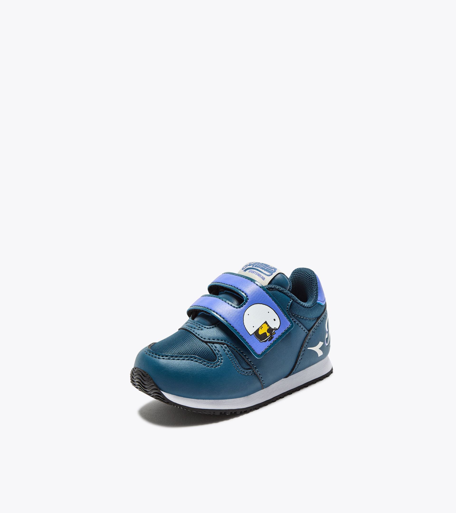 Zapatilla deportiva Peanuts - Niños y niñas - 1-4 años K-RUN WOODSTOCK TD AZUL LEGION - Diadora