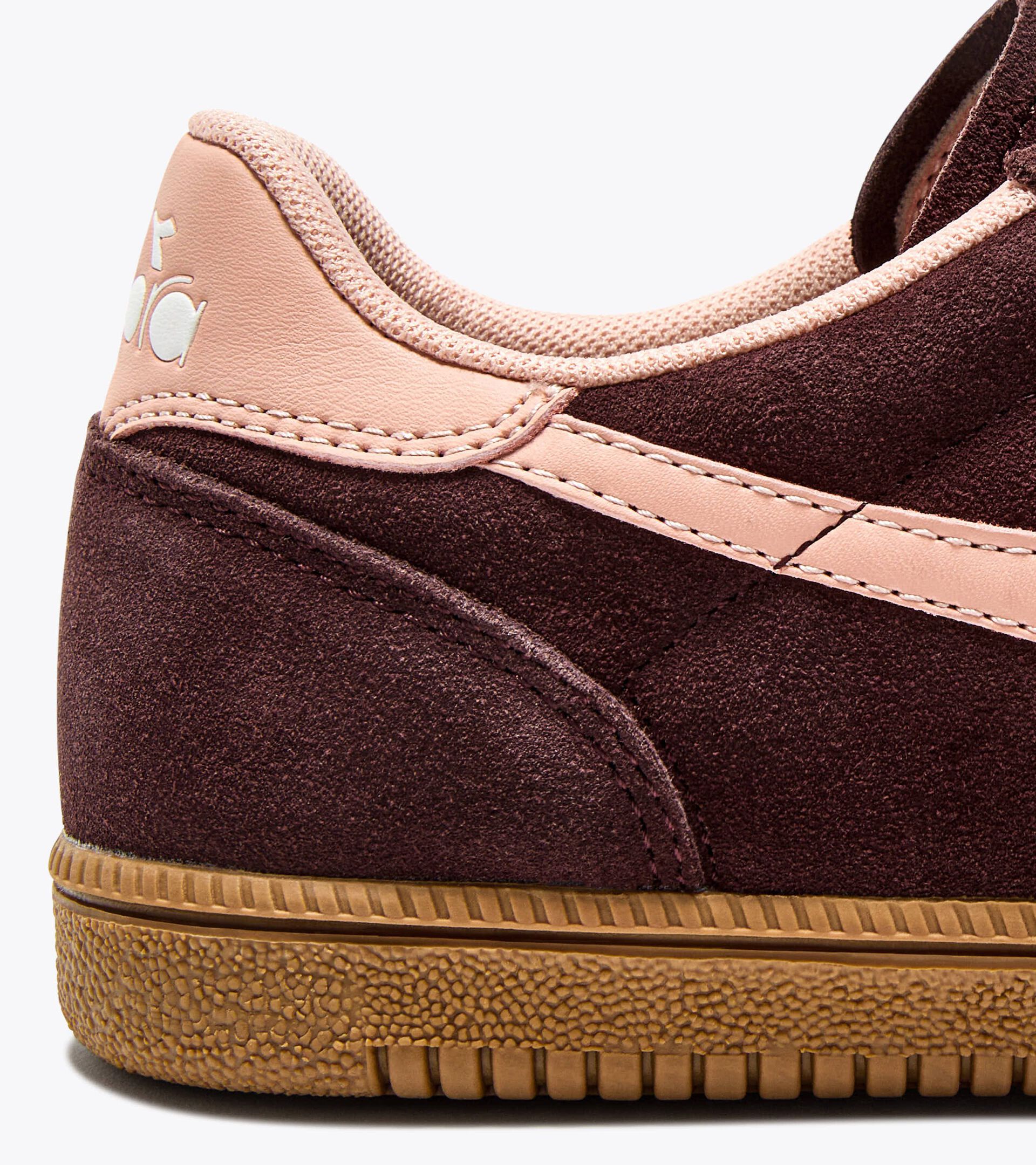 Zapatilla de piel - Para todos los géneros TOKYO VIOLA CIOCCOLATO/ROSA NUVOLA - Diadora