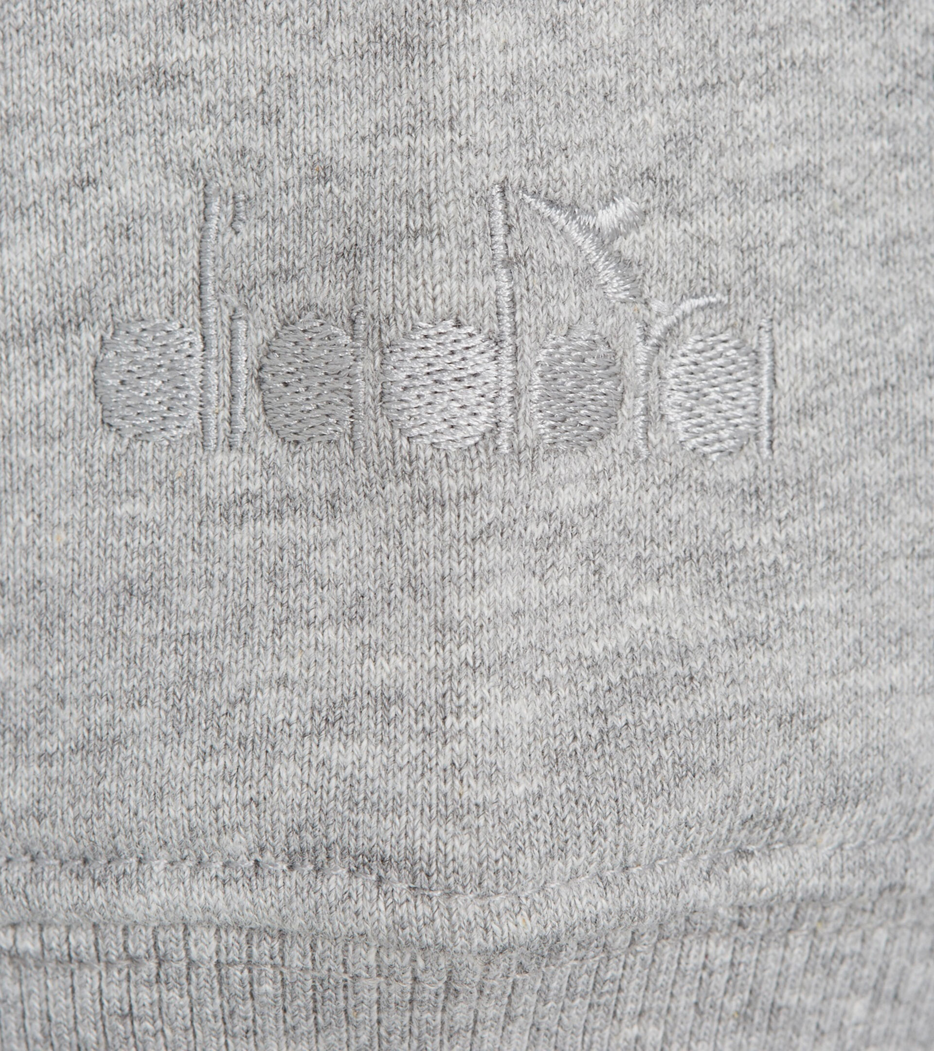 Hooded sweatshirt - Unisex HOODIE 5PALLE LIGHT MIDDLE GREY MELANGE - Diadora