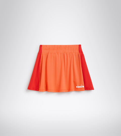 L. CORE SKIRT, FEUERROT Rock-Hose / Skort - Damen L. CORE SKIRT FEUERROT - Diadora