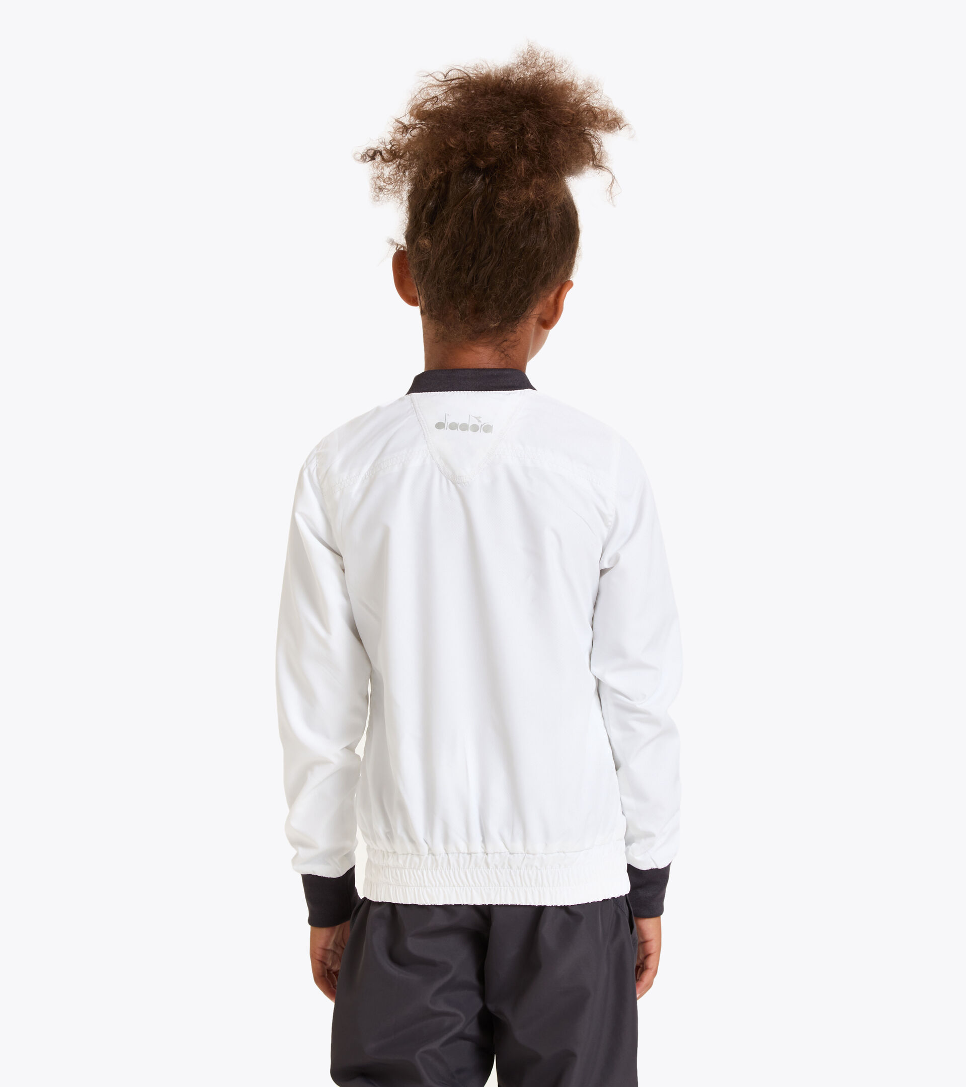Giacca da tennis - Bambina G. JACKET COURT BIANCO OTTICO - Diadora