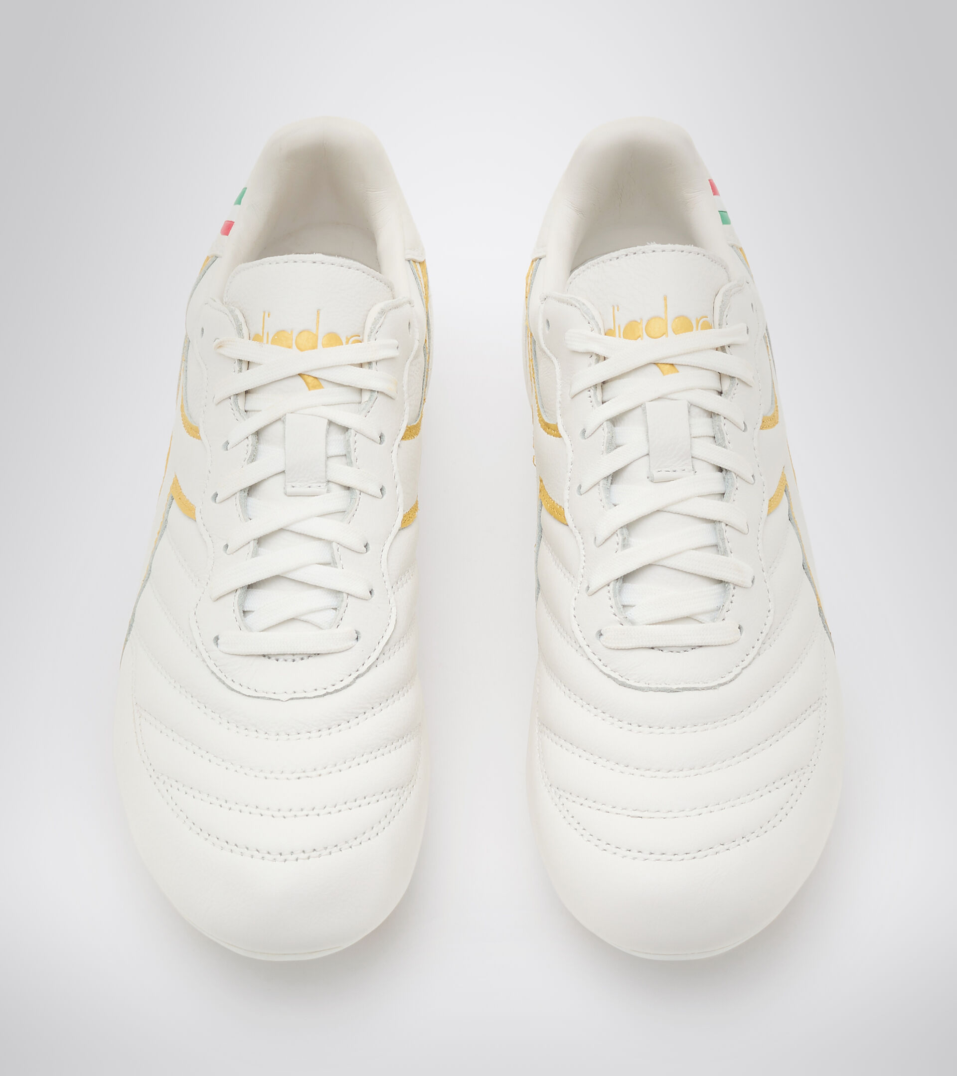 Scarpa da calcio per terreni compatti BRASIL OG LT+ MDPU BIANCO/ORO - Diadora