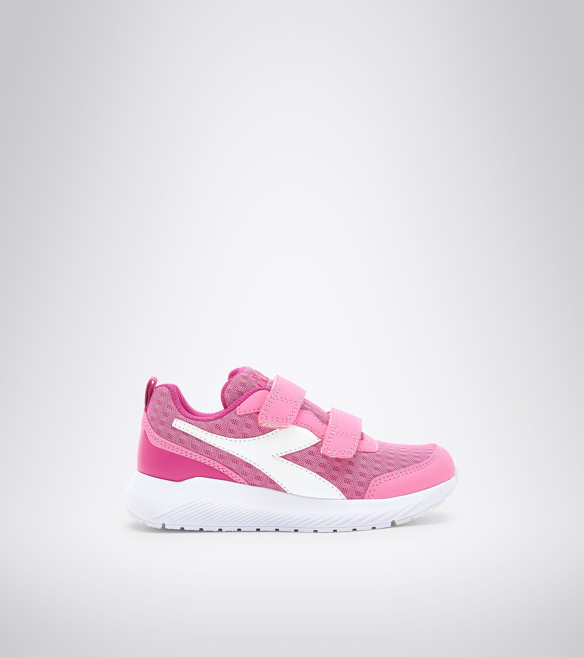 Junior running shoes - Unisex FALCON 2 JR V WILD ORCHID/WHITE - Diadora