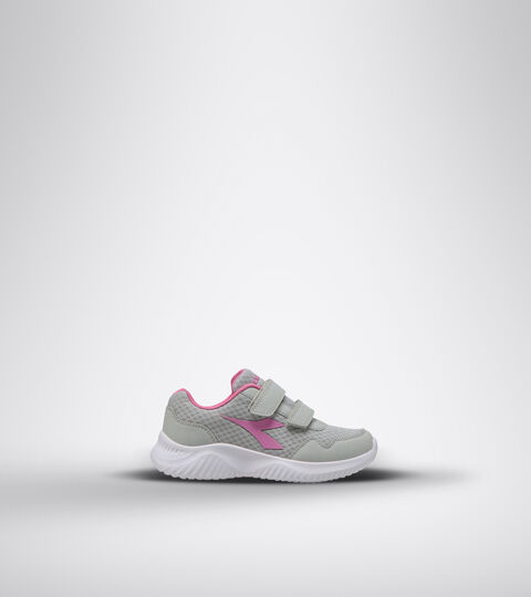 Zapatillas de running - Unisex Niños ROBIN 2 JR V PLATA/ORQUIDEA SALVAJE - Diadora