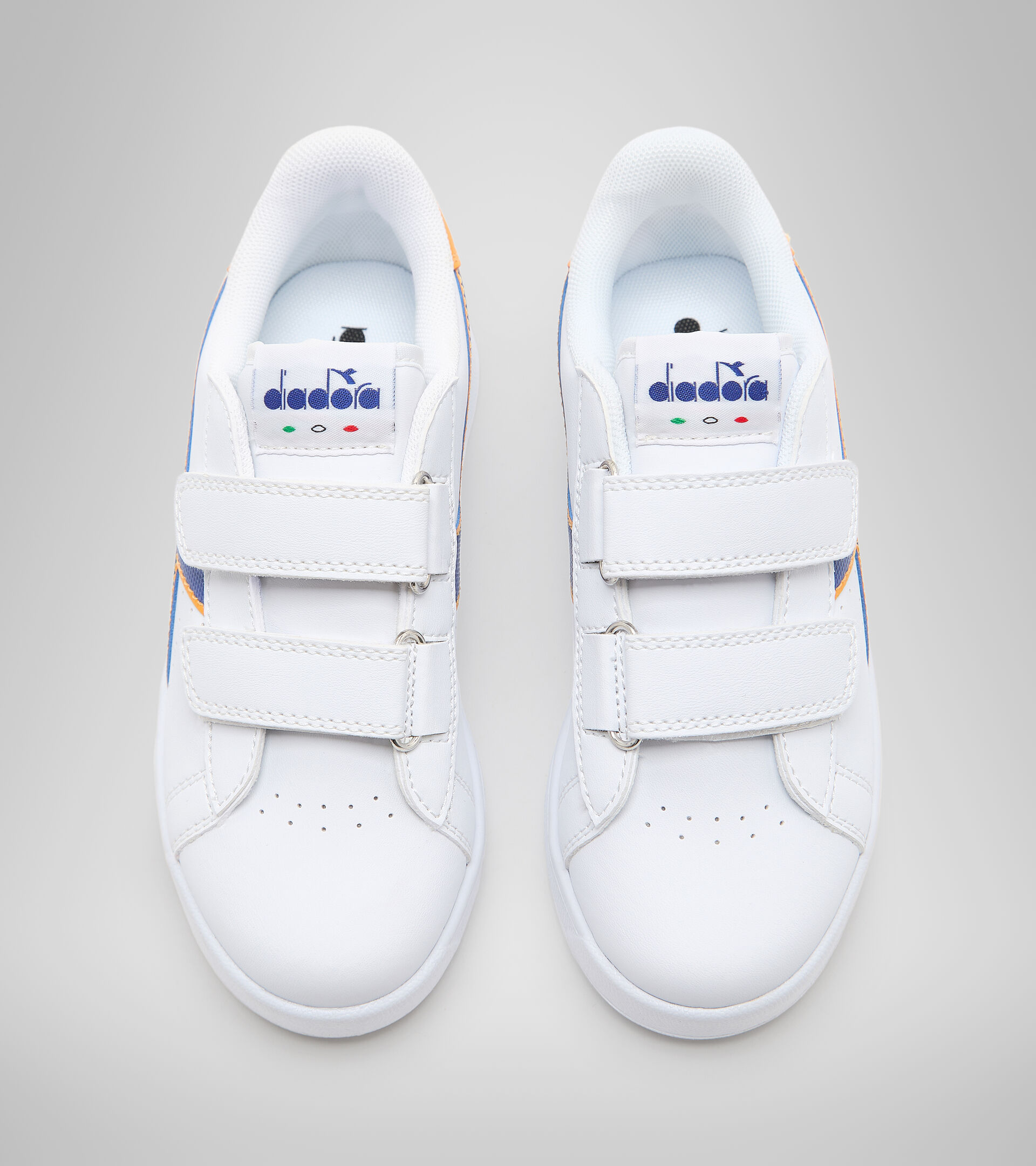 Sports shoes - Kids 4-8 years GAME P PS WHITE/BLUE QUARTZ - Diadora
