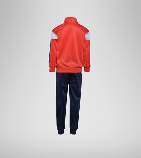 JB. TRACKSUIT FZ DIADORA CLUB, MOHNBLUME ROT Trainingsanzug - Jungs JB. TRACKSUIT FZ DIADORA CLUB MOHNBLUME ROT - Diadora