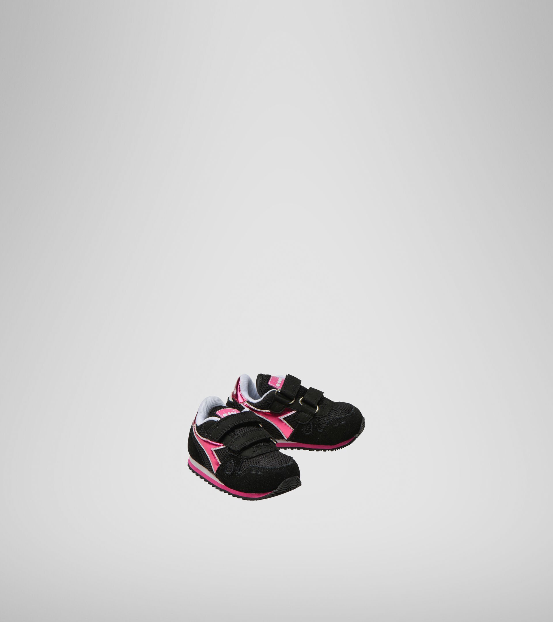 Sports shoes - Toddlers 1-4 years SIMPLE RUN TD GIRL BLACK - Diadora