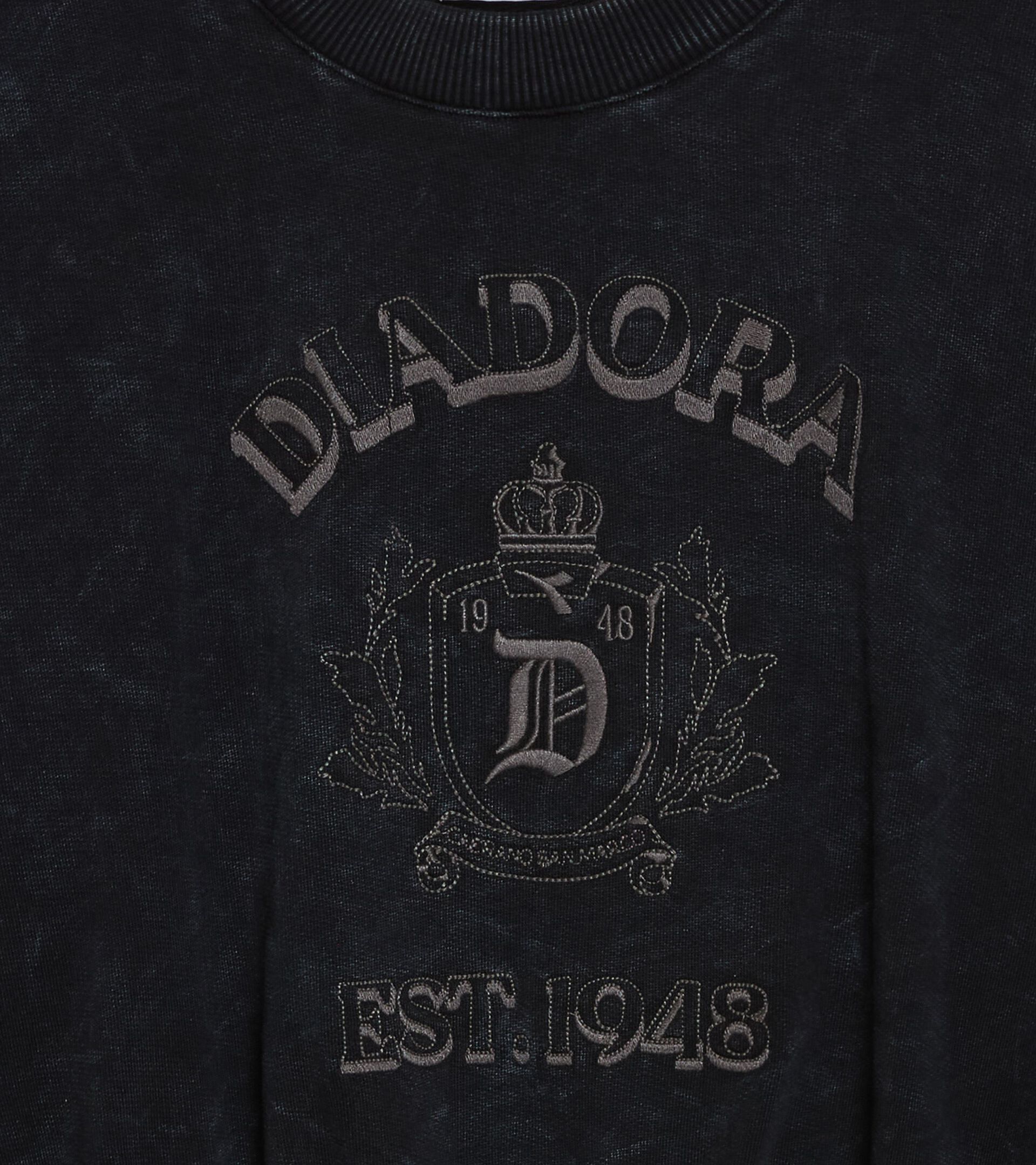Sudadera de punto - Crop - Mujer L. SWEAT AVENUE LAB I ANTRACITA - Diadora