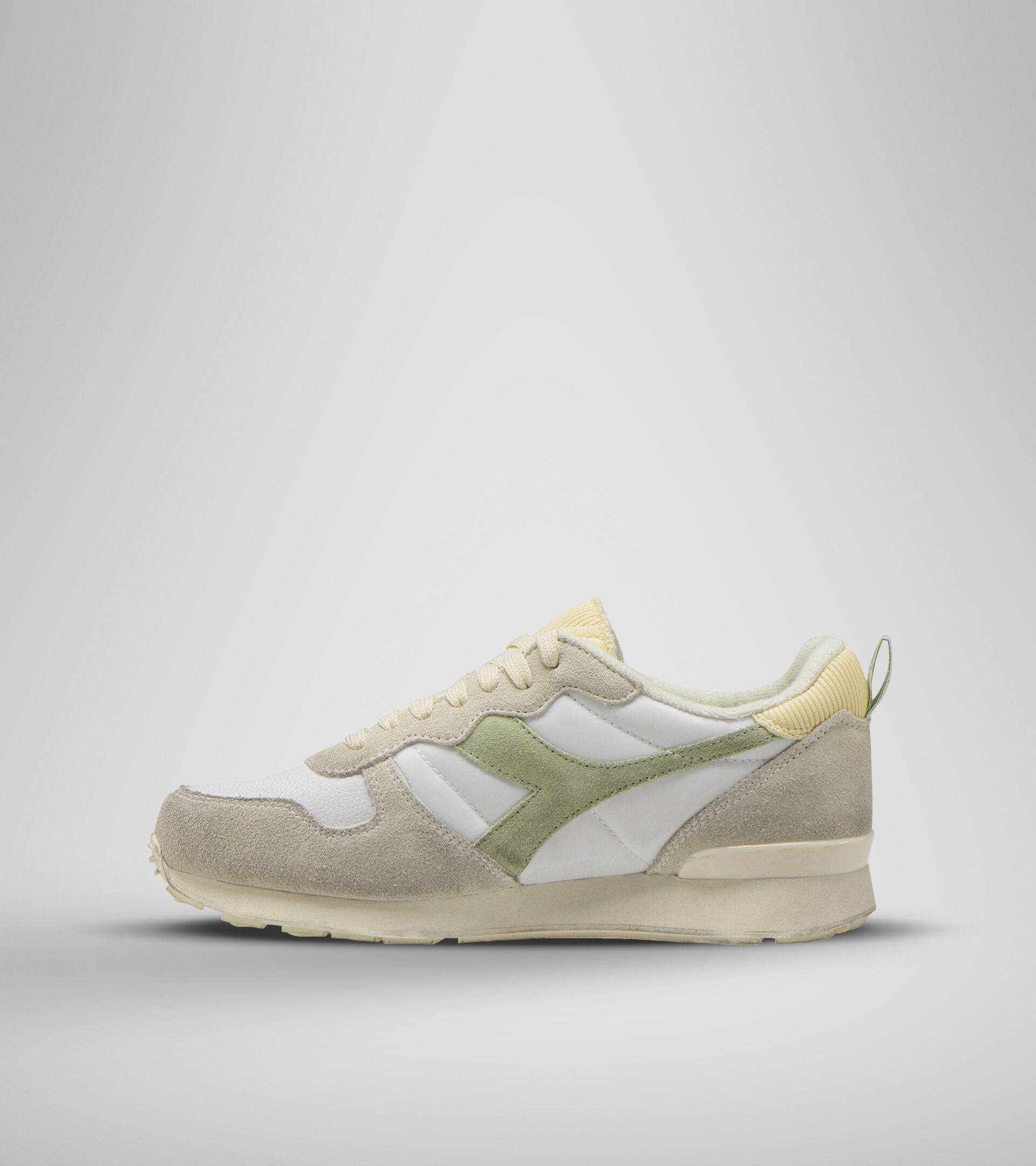 Sports shoe - Women CAMARO ICONA WN WHITE/CELADON GREEN - Diadora