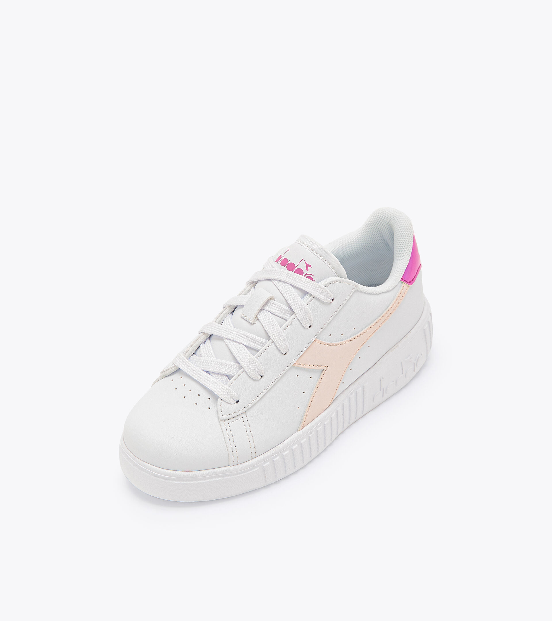 Chaussures de sport - Enfants 4-8 ans GAME STEP PS BIANCO/VIOLA ROBINIA - Diadora