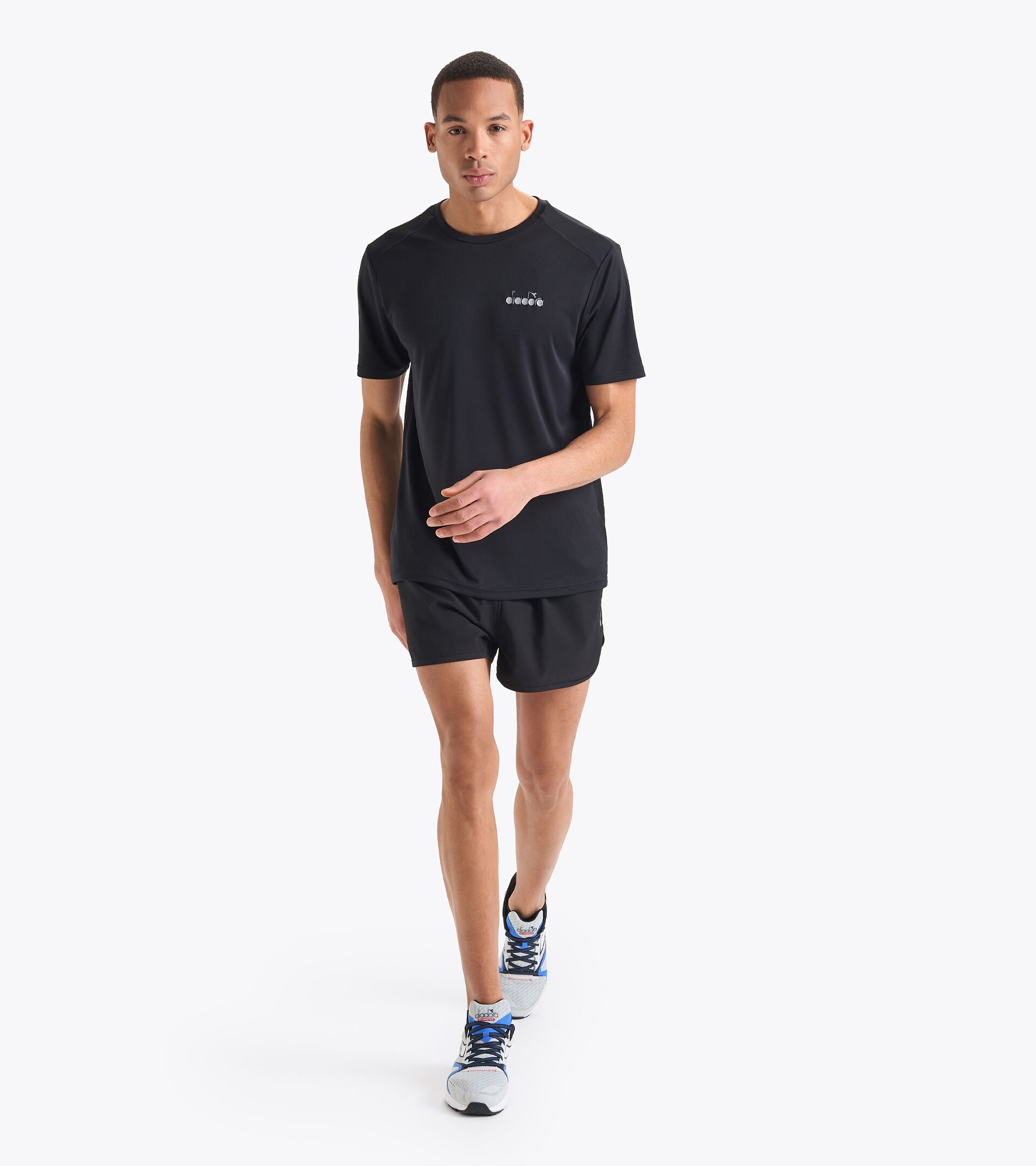 Running shorts - Men SHORT RUN BLACK - Diadora