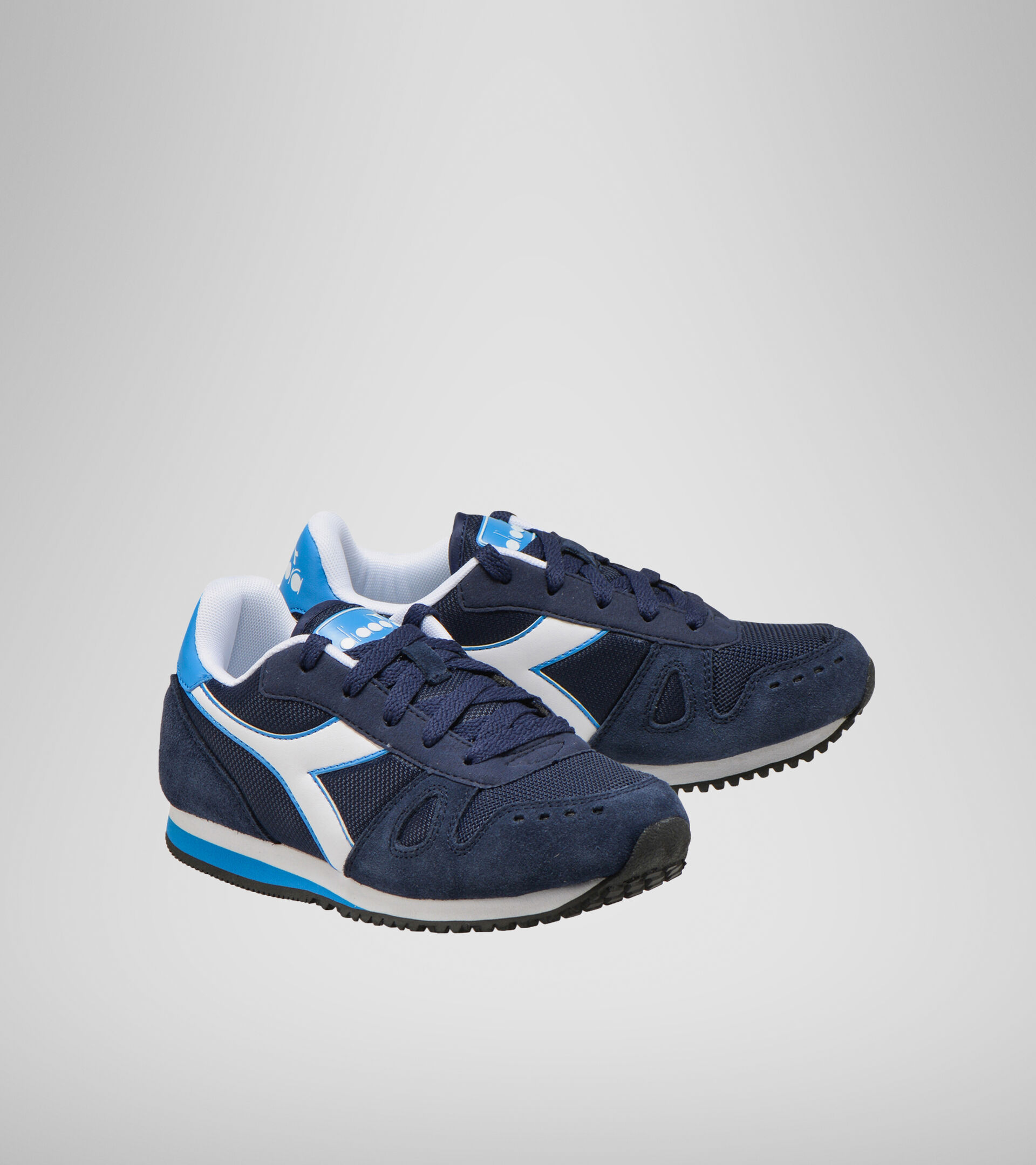 Sports shoes - Youth 8-16 years SIMPLE RUN GS CORSAIR/SKY-BLUE BLITHE - Diadora