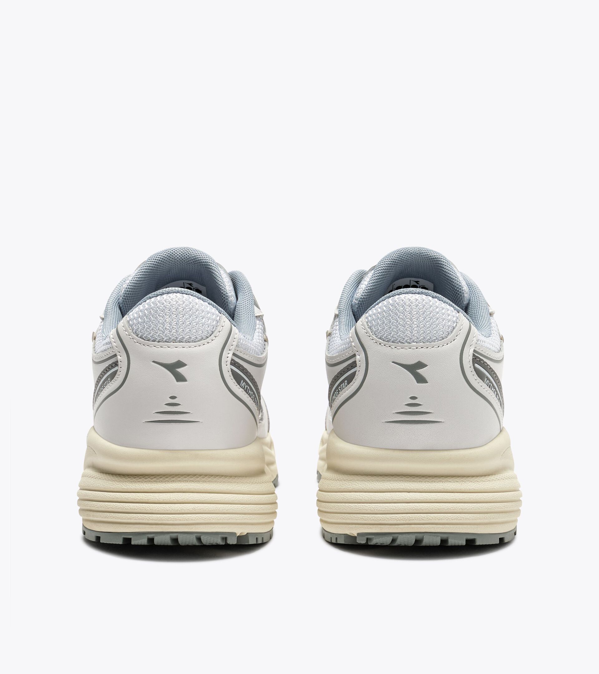 Leather Sneaker - All-gender MYTHOS STAR LEA WHITE/WHITE/WHITE - Diadora