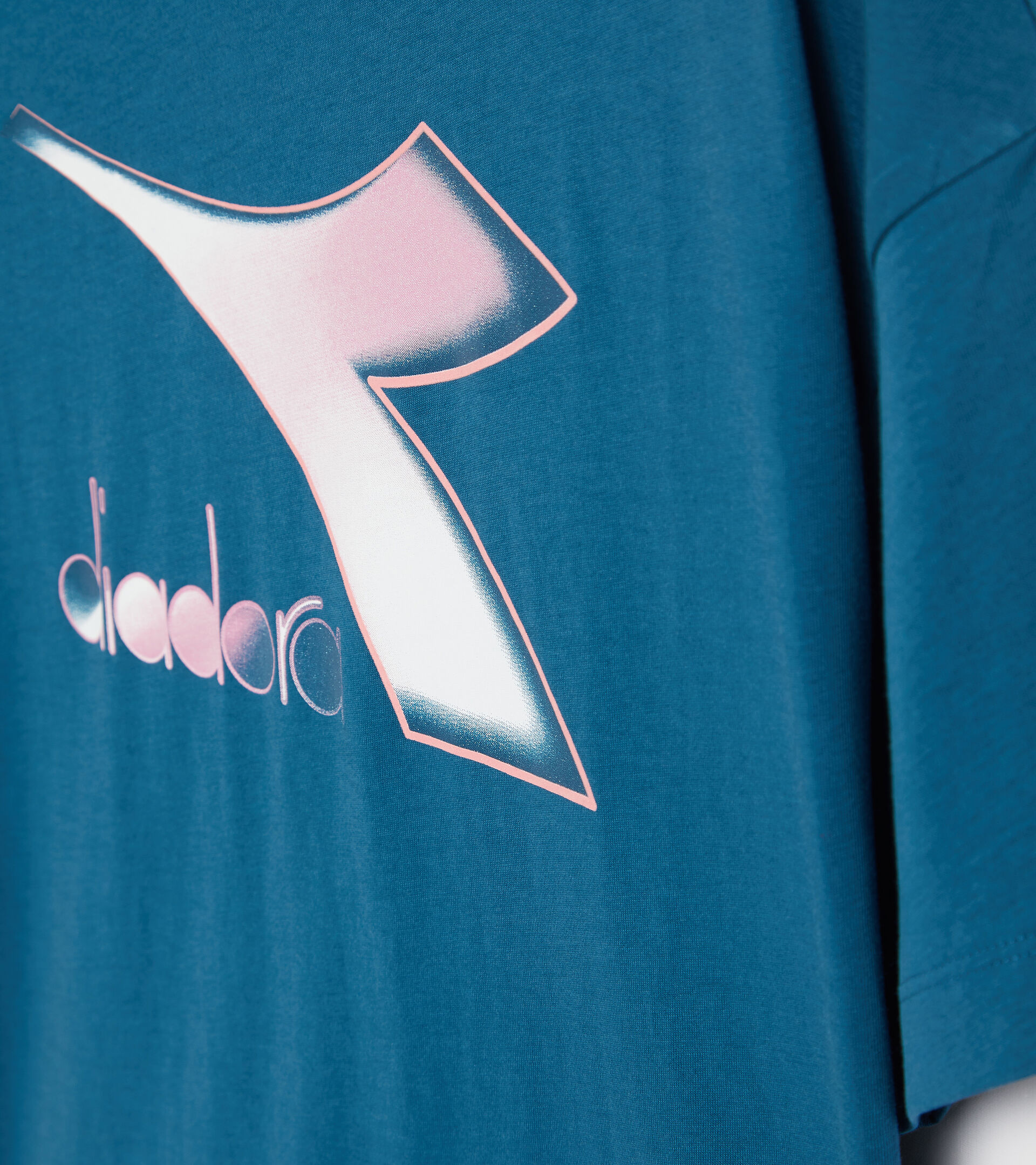 T-shirt - Women L.T-SHIRT SS LUSH BLUE MORROCAN - Diadora