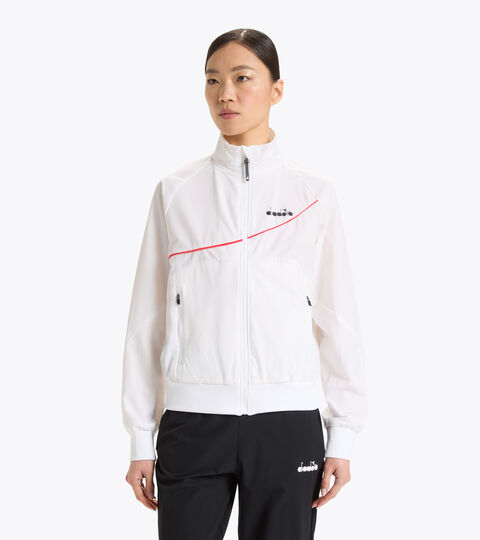 Chaqueta con cremallera completa - Mujer L. FZ JACKET BLANCO VIVO - Diadora