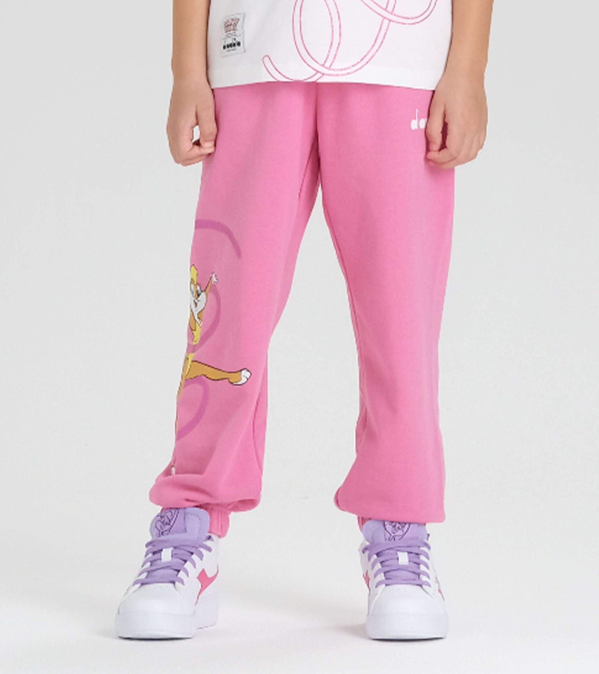 Looney Tunes sweatpants - Gender Neutral - Kids 
 JU.JOGGER PANT TEAM LT CHATEAU PINK - Diadora