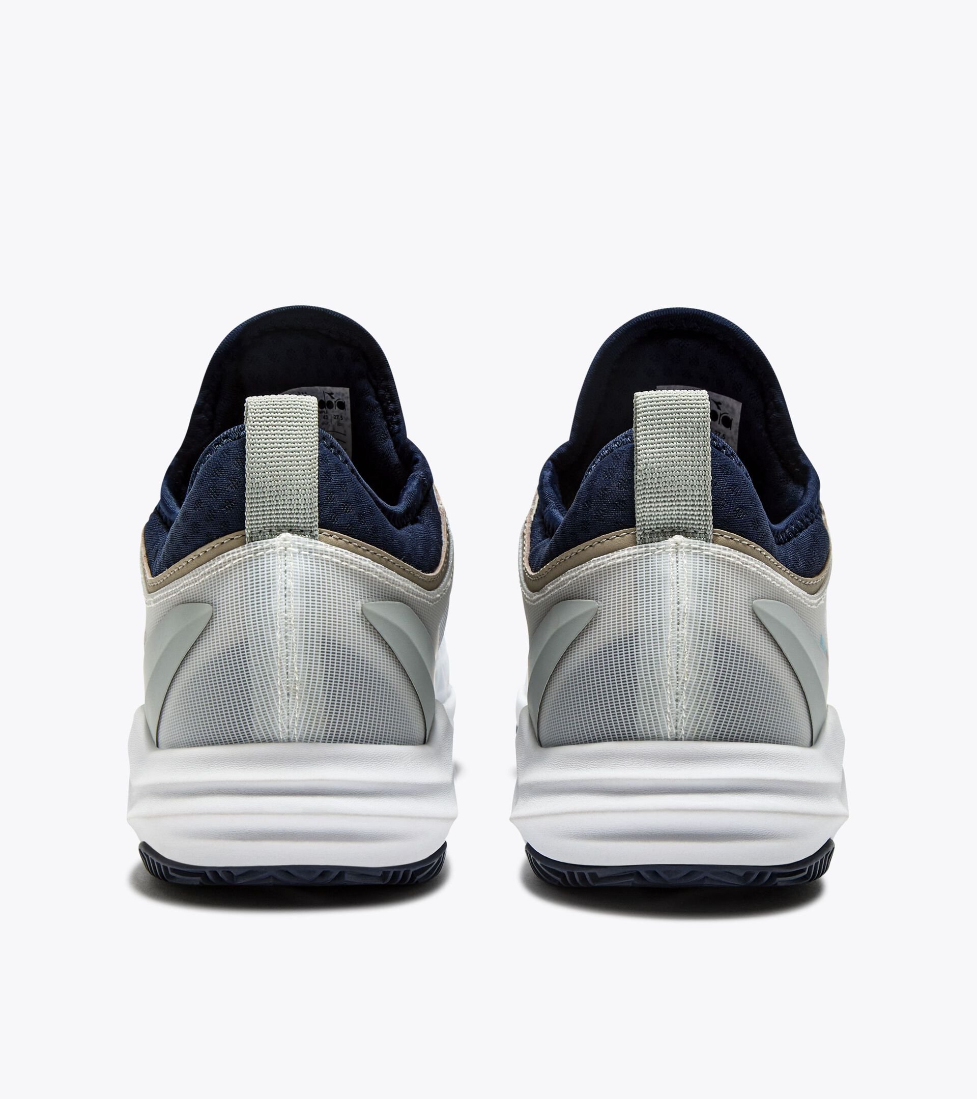 Tennis shoes for clay courts - Men SPEED BLUSHIELD FLY 4 + CLAY WHITE/BLUE CORSAIR - Diadora