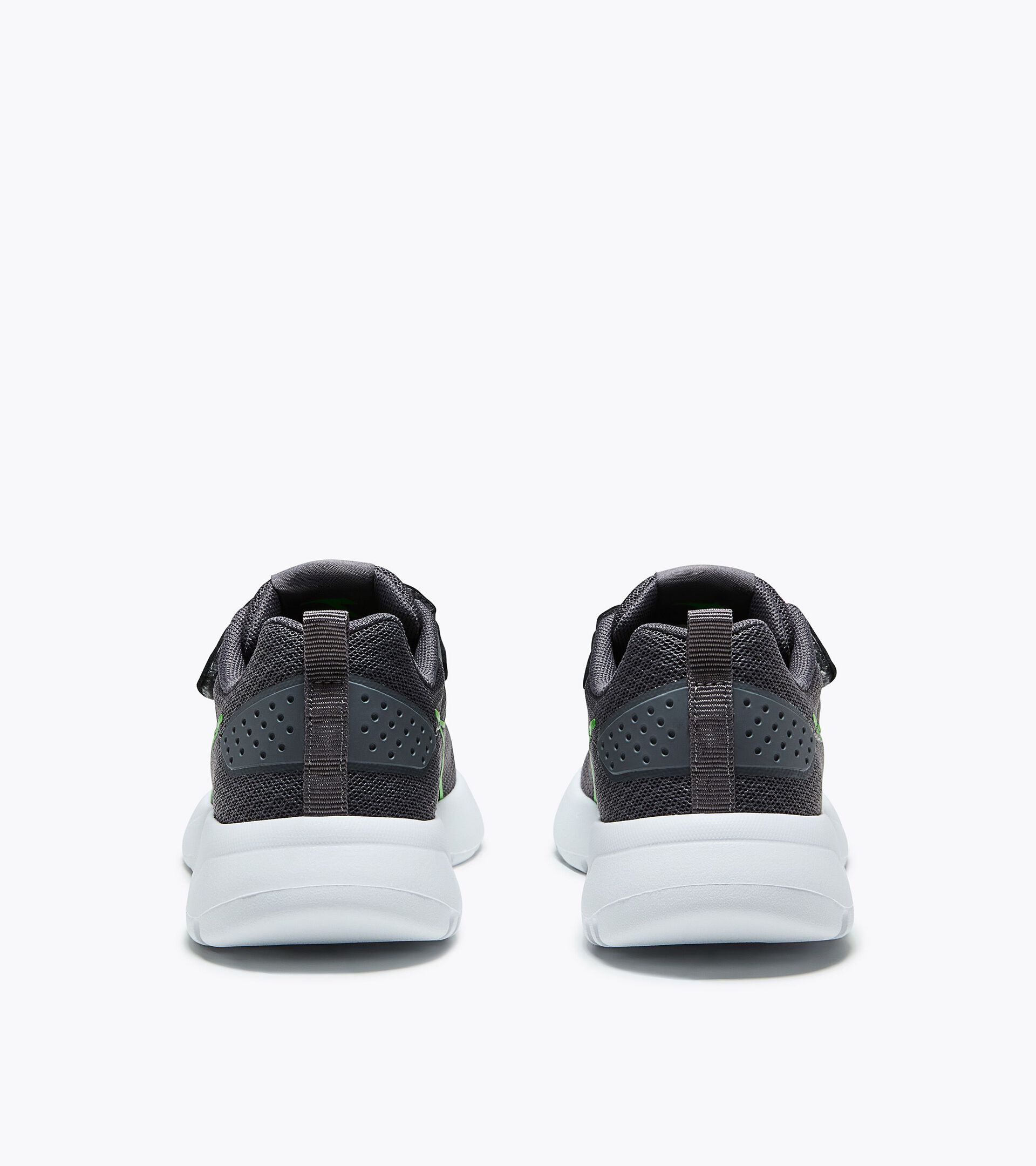 Running  shoe -  4-8  years old - Kids EVO RUN PS STEEL GRAY - Diadora