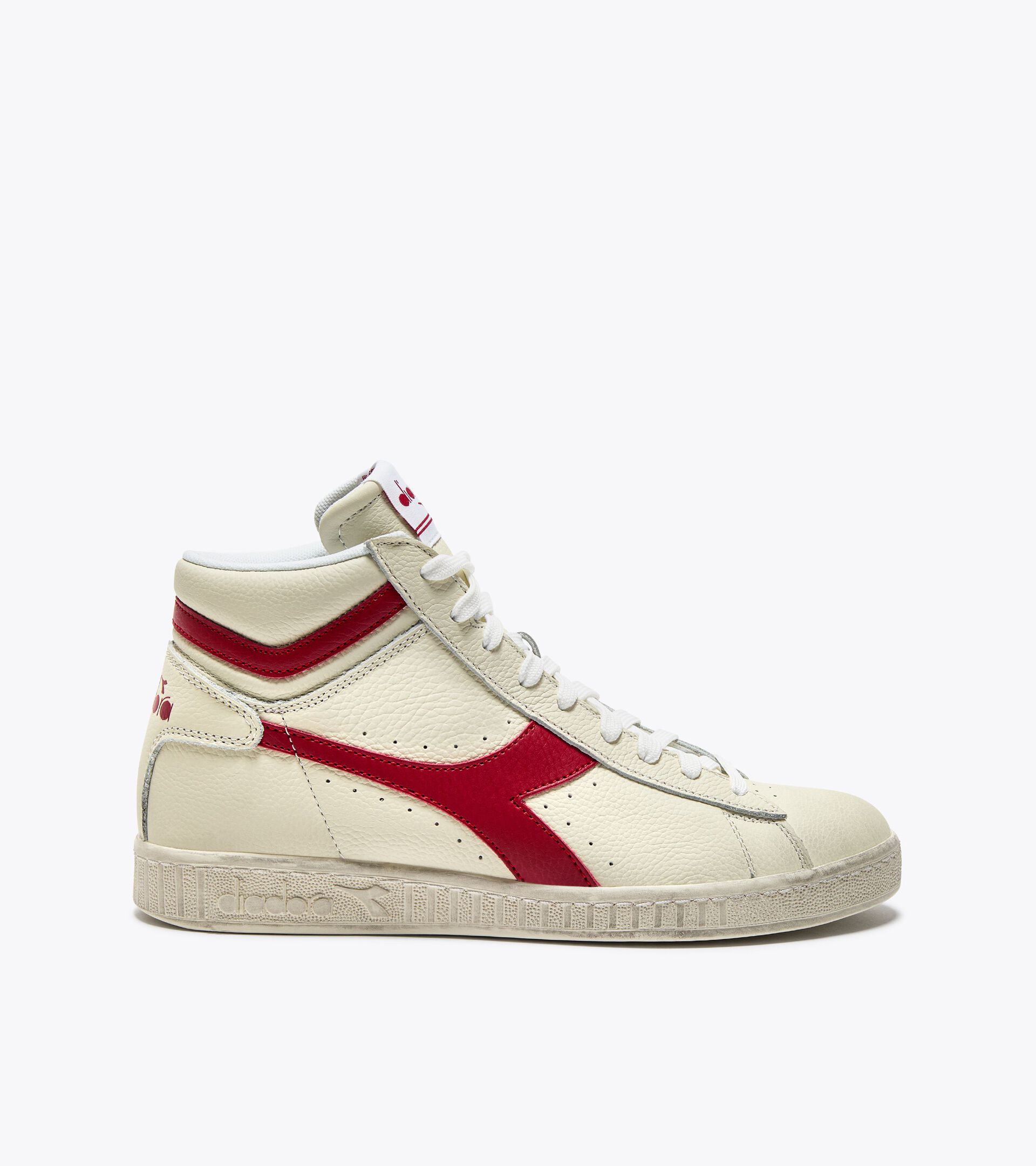 Zapatilla deportiva - Para todos los géneros GAME L HIGH WAXED BLANCO/NARANJA.COM - Diadora