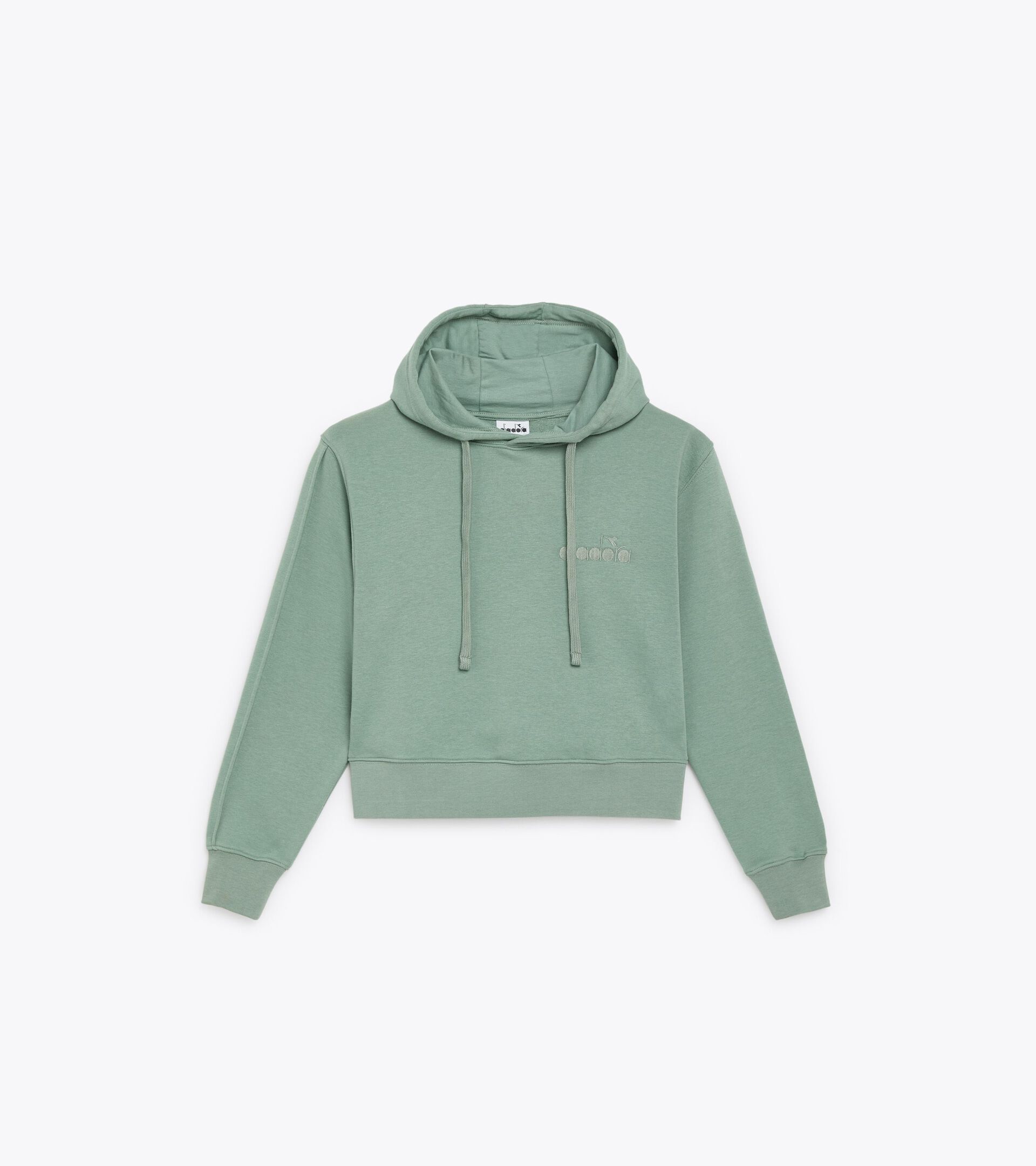 Sudadera con capucha - Mujer L. HOODIE ATHL. LOGO VERDE ICEBERG - Diadora