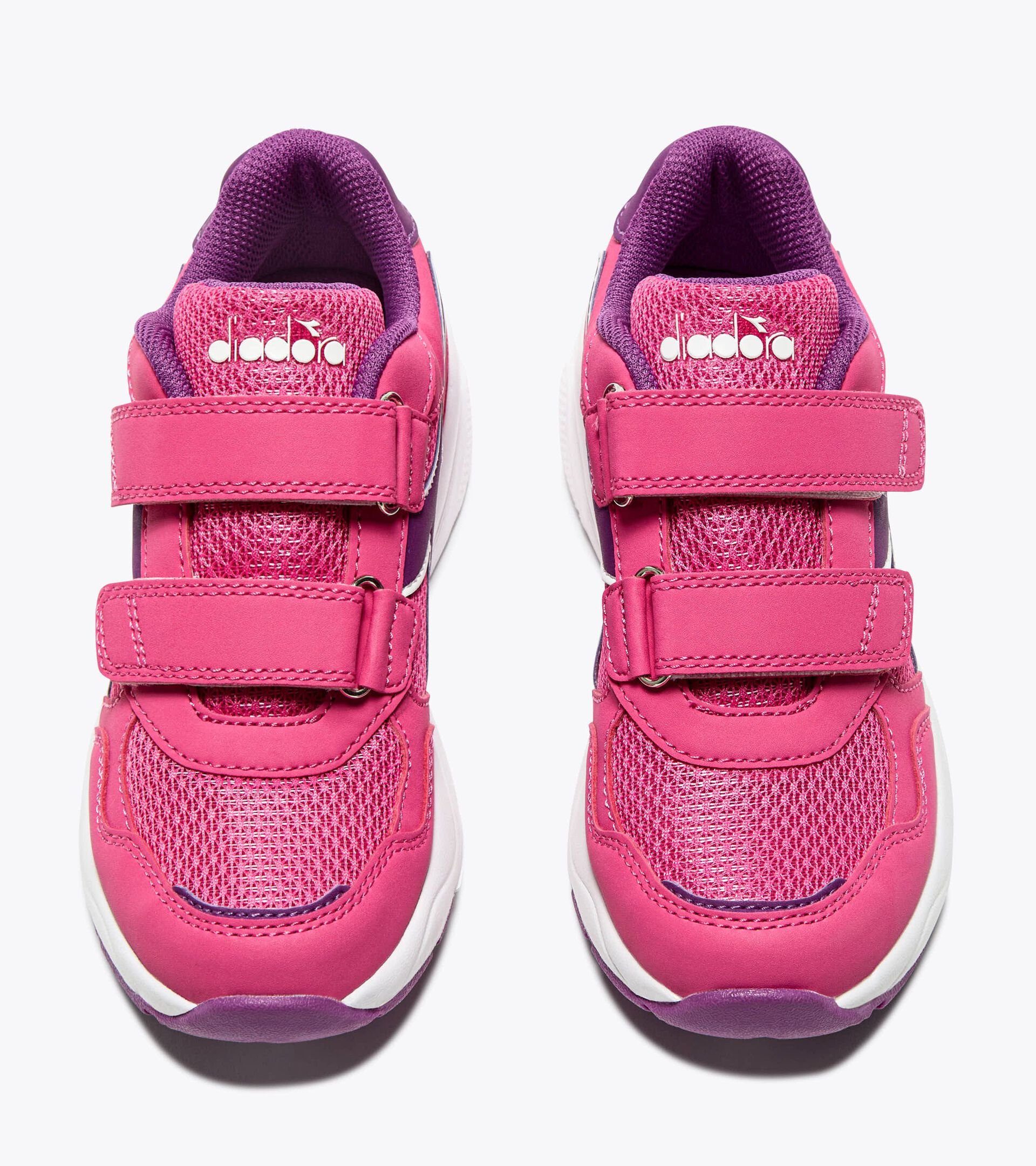 Junior running shoe - All-Gender FALCON 5 JR V FANDANGO PINK /BYZANTIUM - Diadora