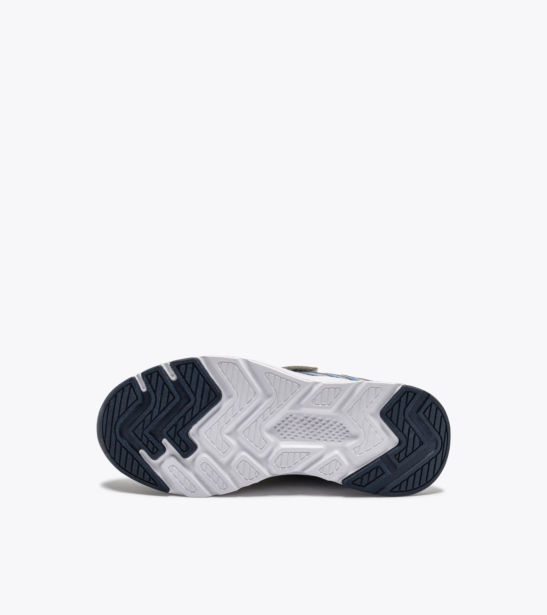 Chaussure de course junior - Tous genres FALCON 6 JR V ARGENTO DD/AZZURRO SCURO - Diadora