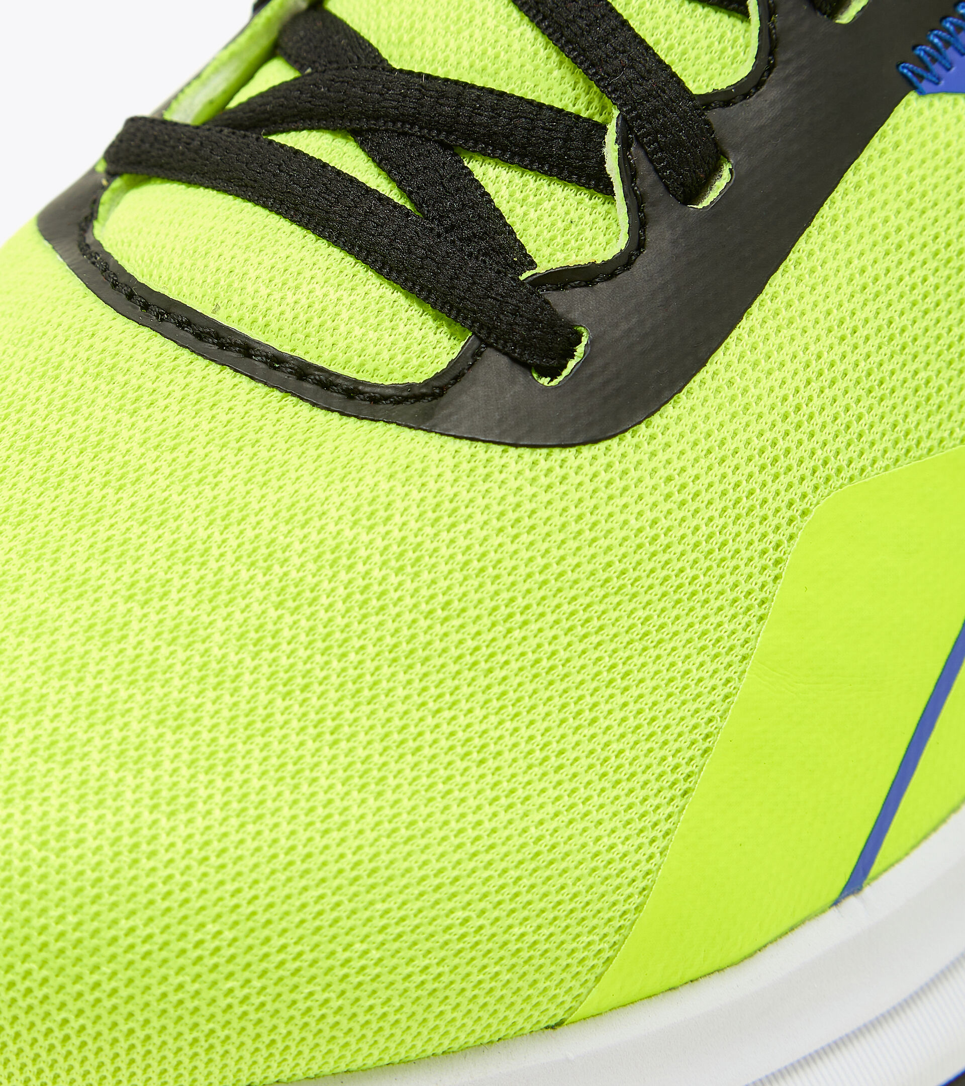 Running shoes - Men PASSO 2 YLLW FLUO DD/BLK/SURF THE WEB - Diadora