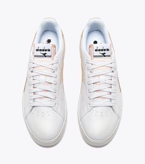 GAME STEP, WHITE/WHISPER PINK Sports sneakers - Women’s GAME STEP WHITE/WHISPER PINK - Diadora