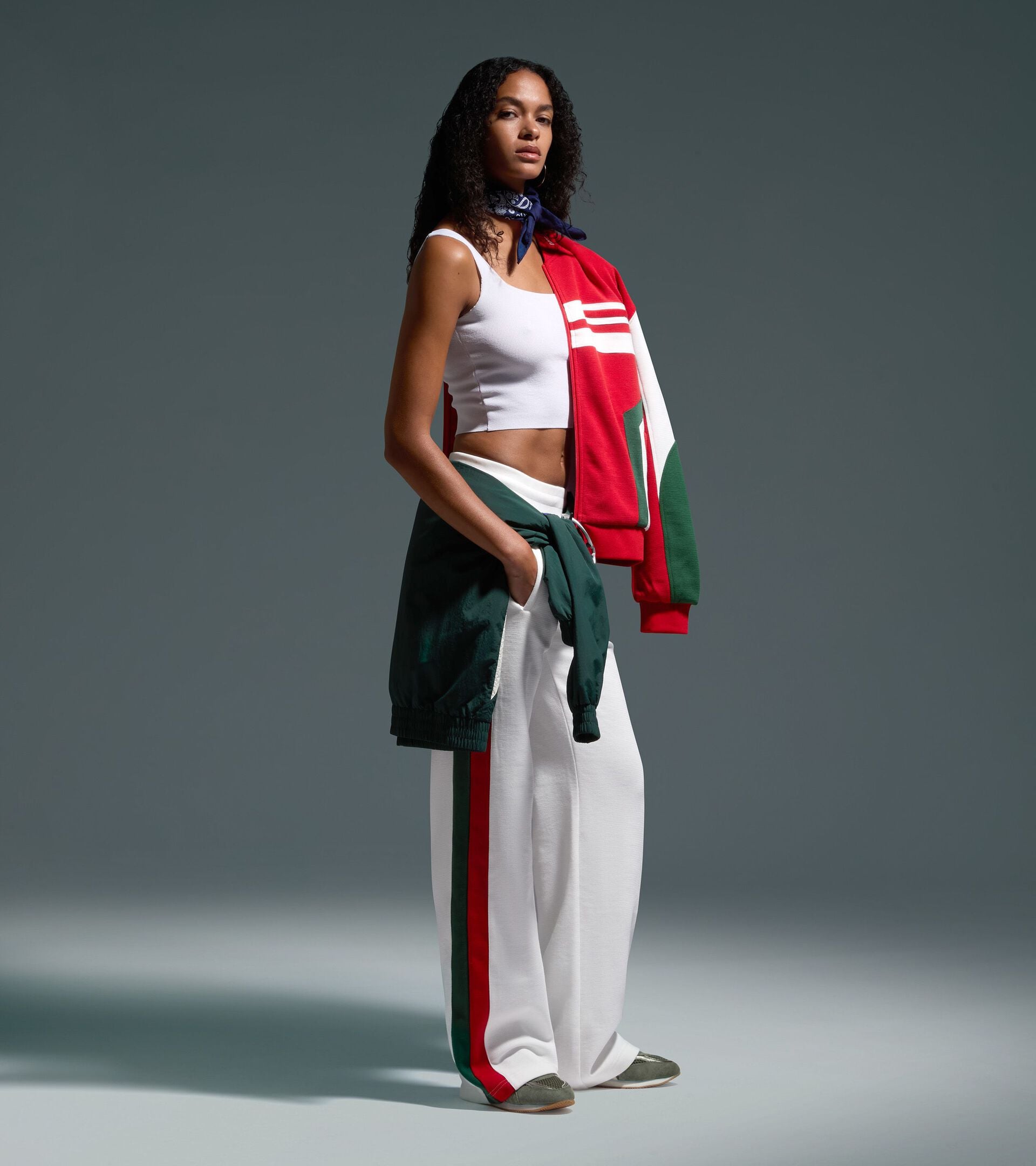 Legacy Tracksuit - Women&rsquo;s L. PANTS LEGACY WHITE MILK - Diadora