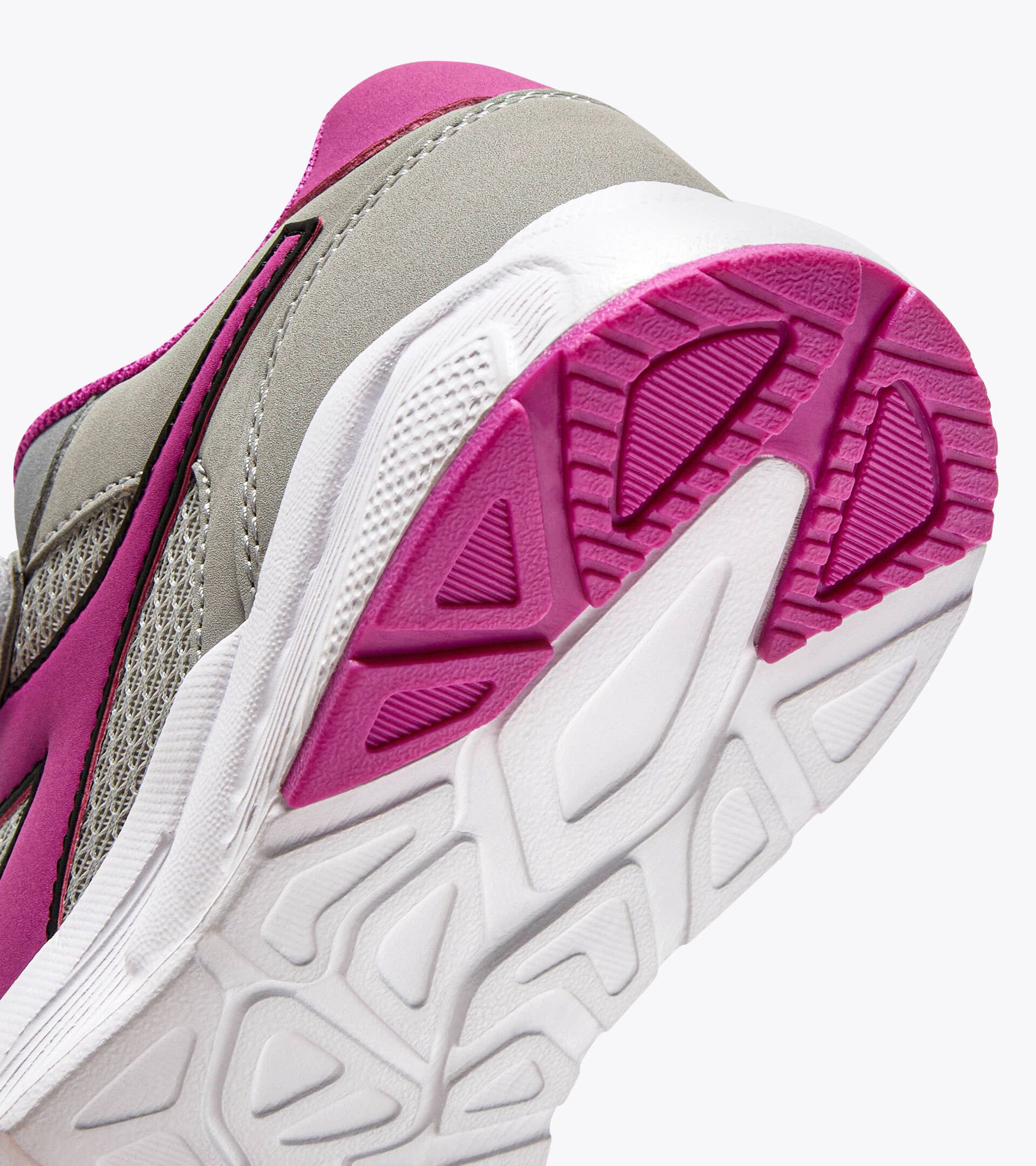Laufschuh Junior - Für alle Geschlechter FALCON 5 JR V SILBER DD/ROSE VIOLETT - Diadora