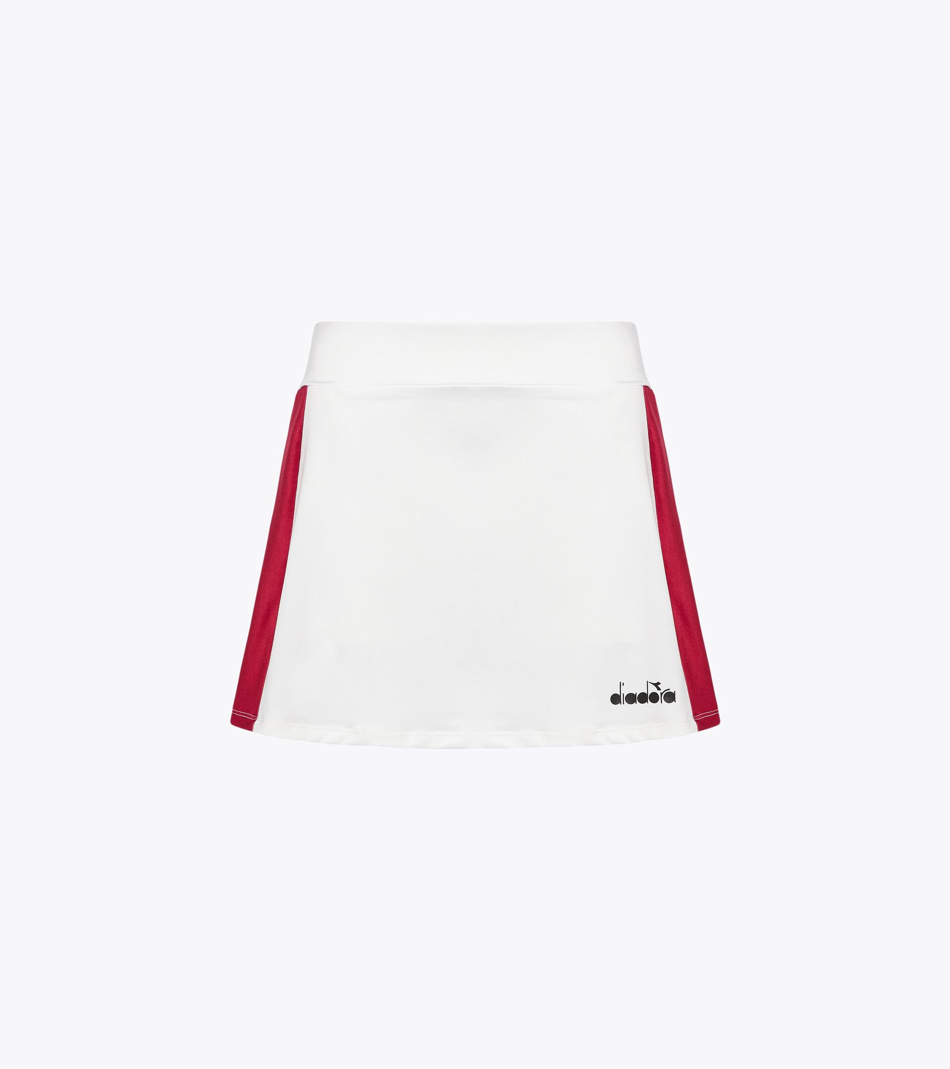Tennis skirt - Women L. CORE SKIRT OPTICAL WHITE/VIVACIOUS - Diadora