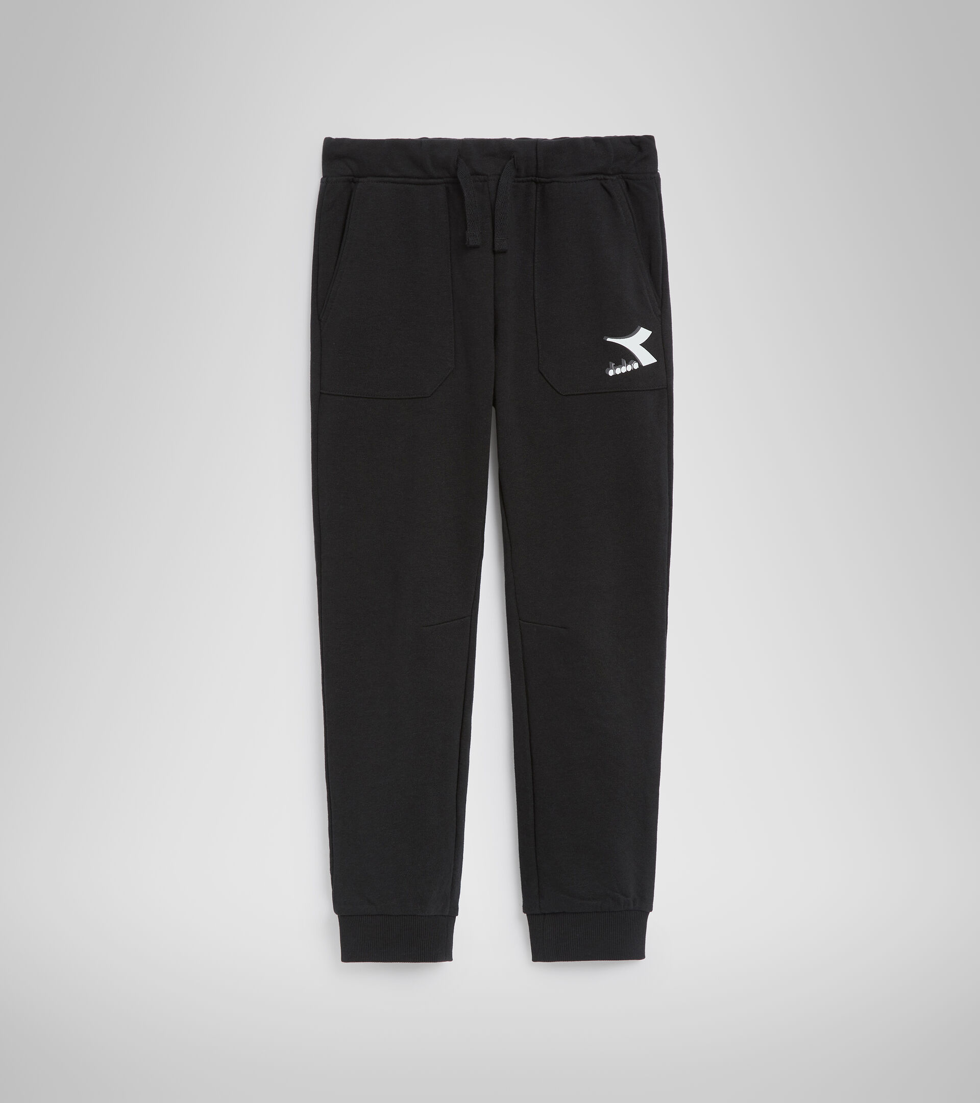 Sports trousers - Kids JU. CUFF PANTS CUBIC BLACK - Diadora