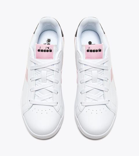 GAME P GS GIRL, WHITE/BLACK/PINK LADY Sports shoes - Youth 8-16 years GAME P GS GIRL WHITE/BLACK/PINK LADY - Diadora