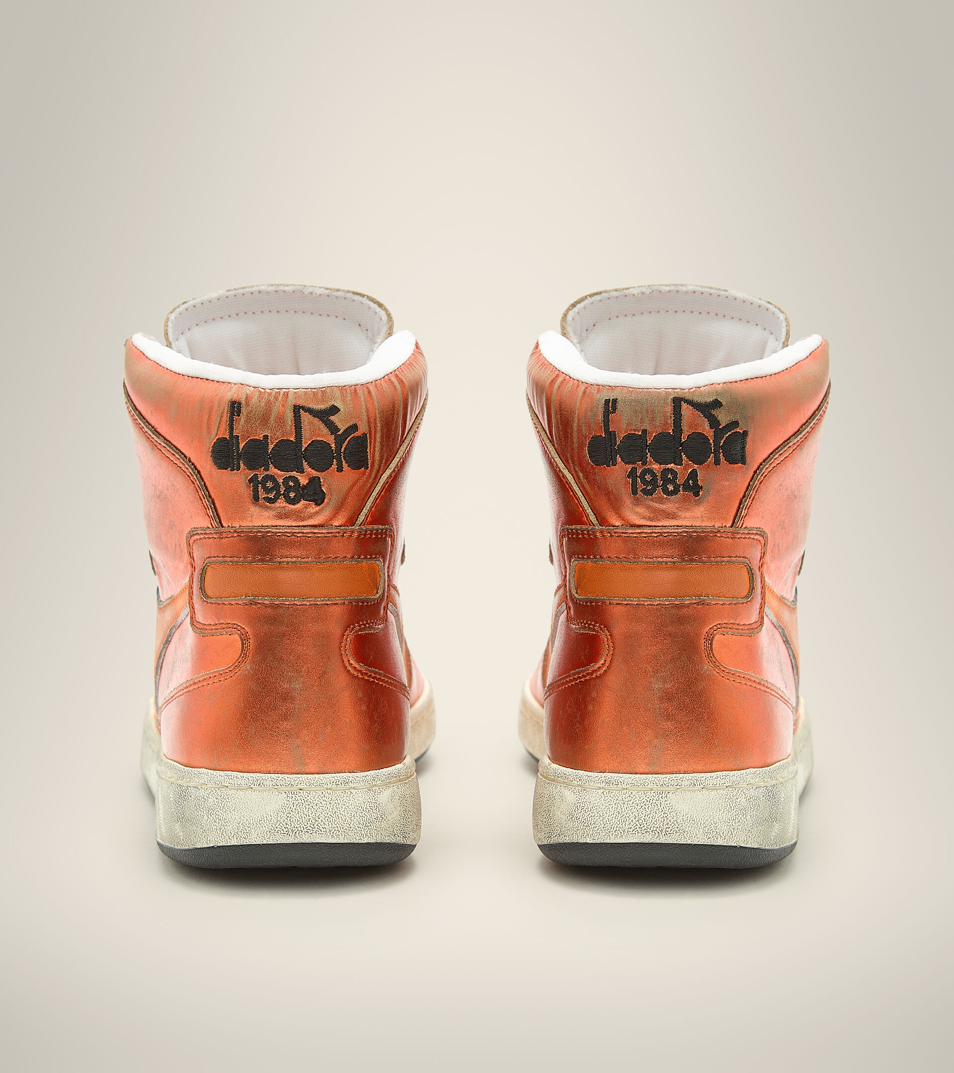 Zapatilla Heritage - Unisex MI BASKET METAL USED ROSA CORAL - Diadora