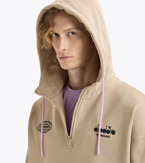 Hoodie - Made in Italy - All-Gender HOODIE HZ MILL CITY HUMUS - Diadora